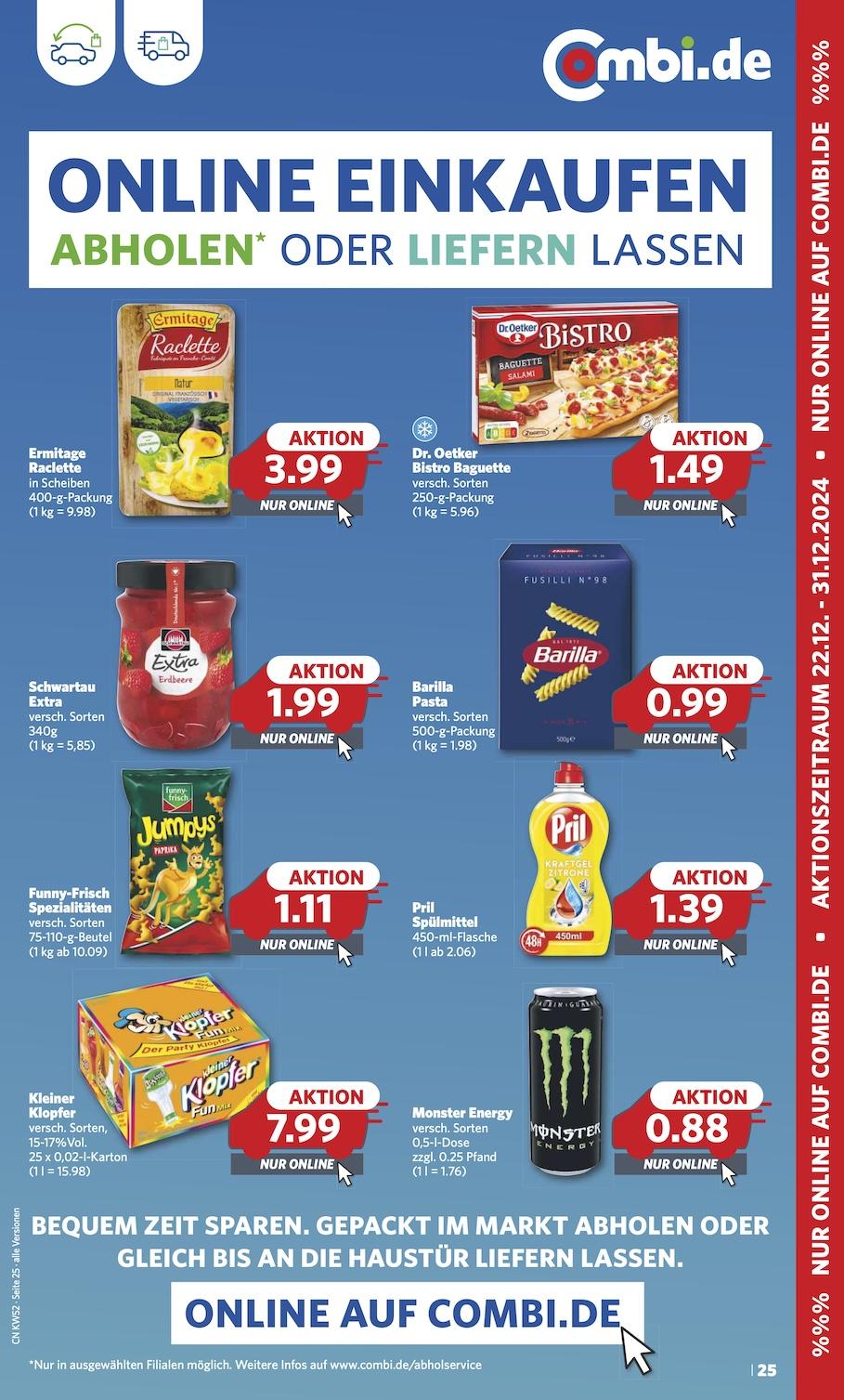 Combi Aktueller Prospekt ab Montag Seite 25