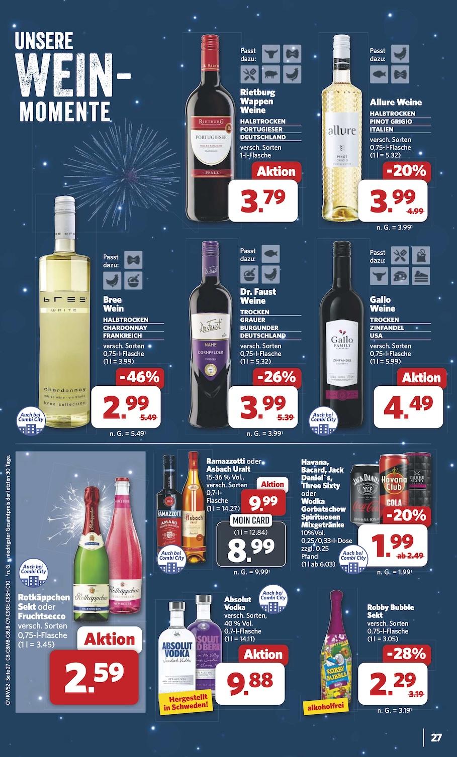 Combi Aktueller Prospekt ab Montag Seite 27