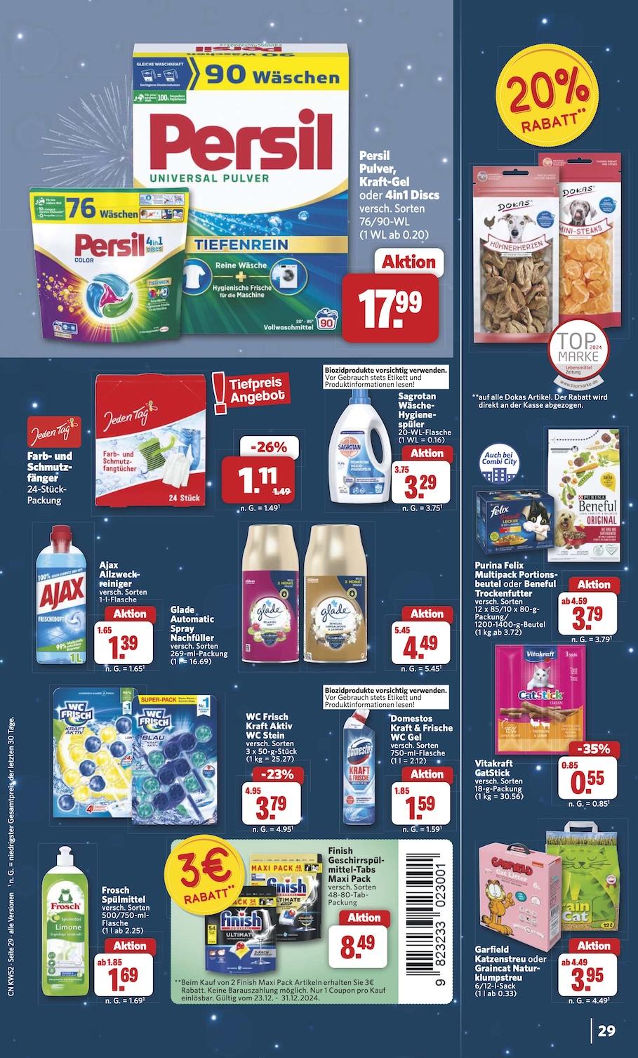 Combi Aktueller Prospekt ab Montag Seite 29