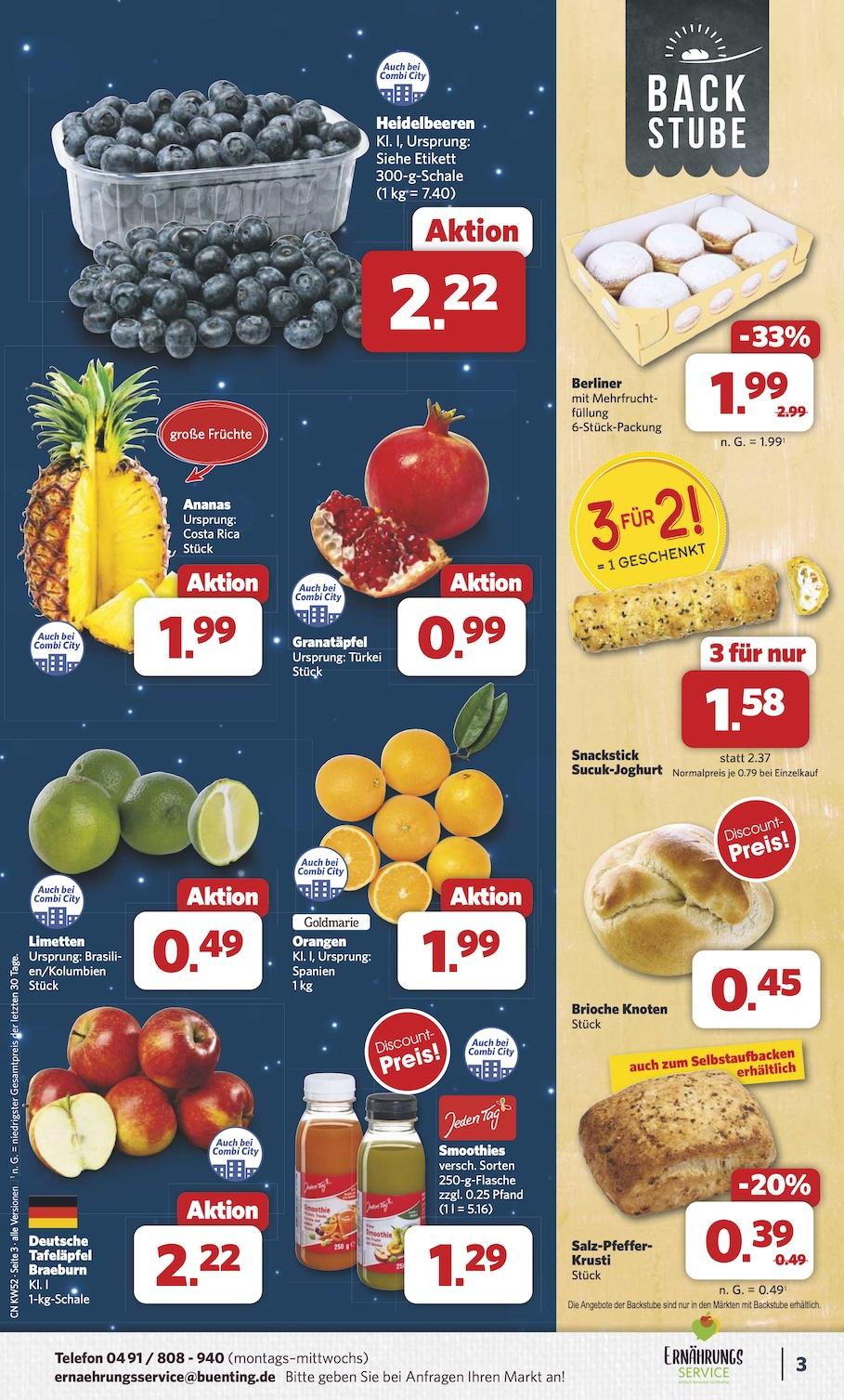 Combi Aktueller Prospekt ab Montag Seite 3