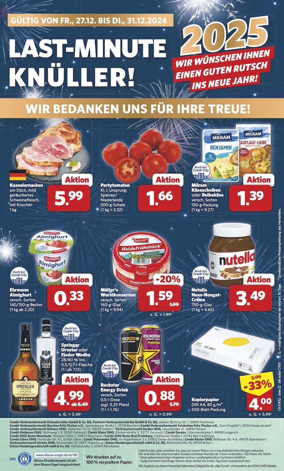 Combi Aktueller Prospekt ab Montag Seite 32