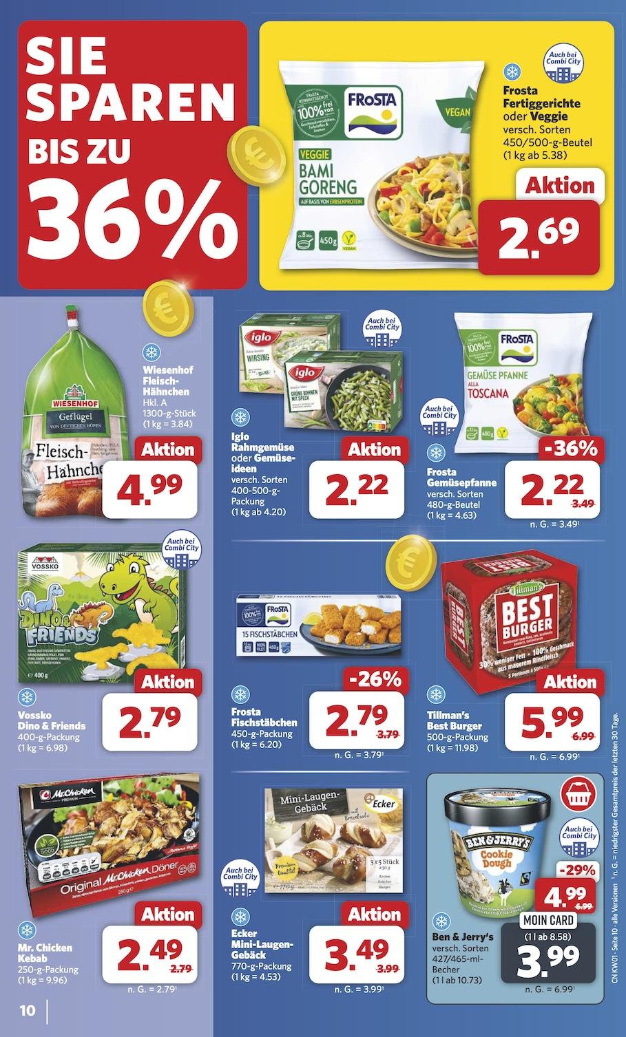 Combi Aktueller Prospekt ab Montag Seite 10