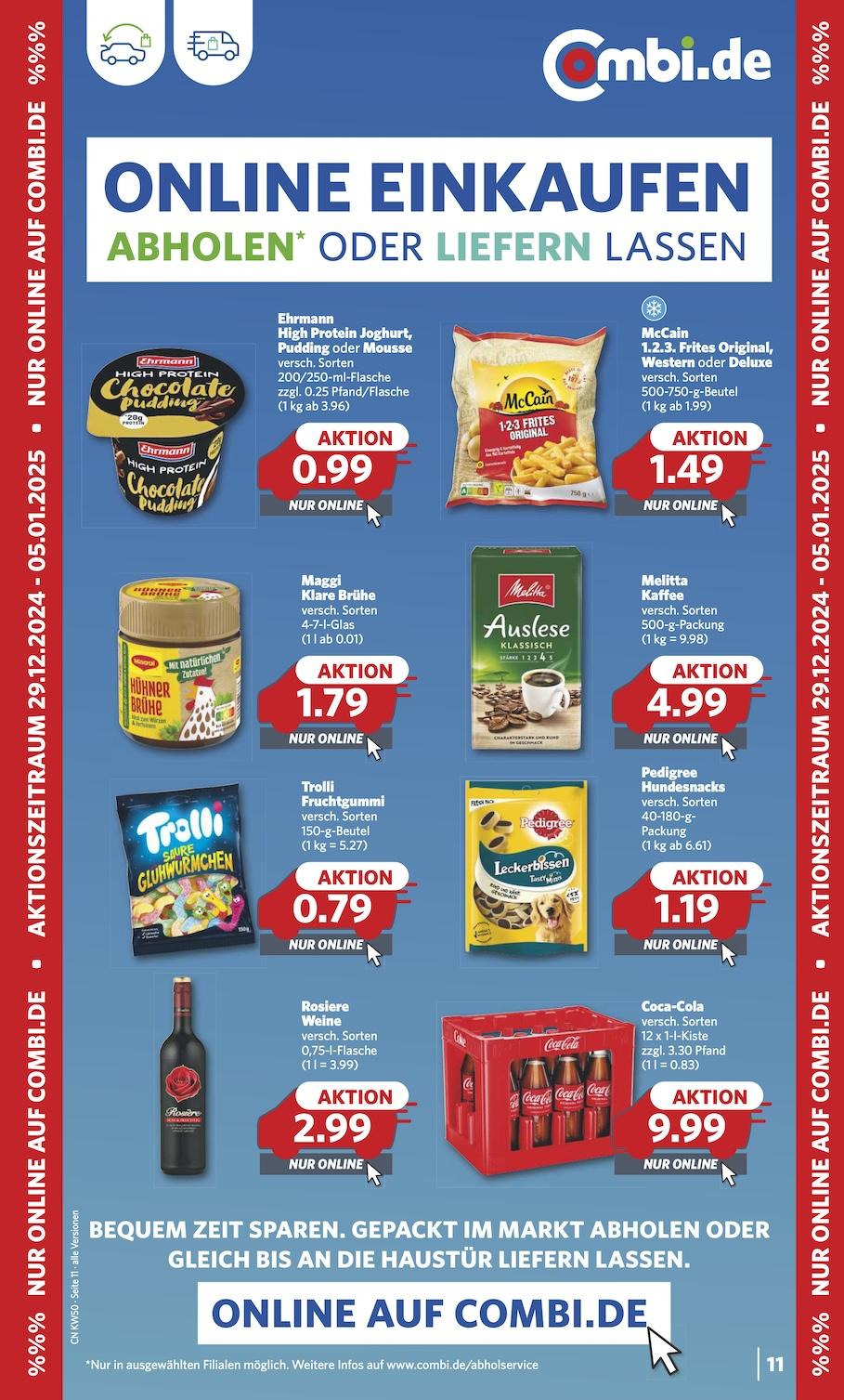 Combi Aktueller Prospekt ab Montag Seite 11