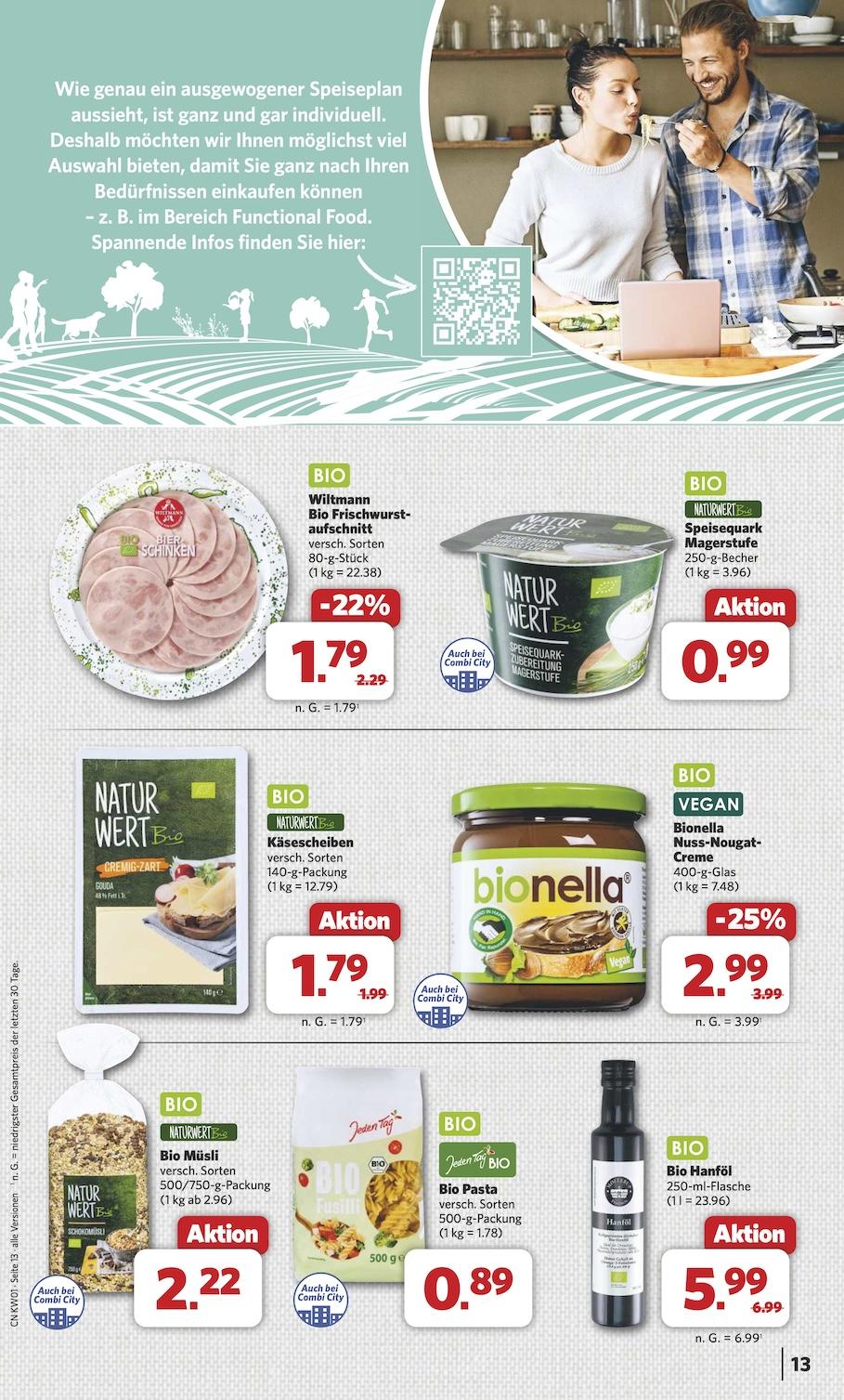 Combi Aktueller Prospekt ab Montag Seite 13