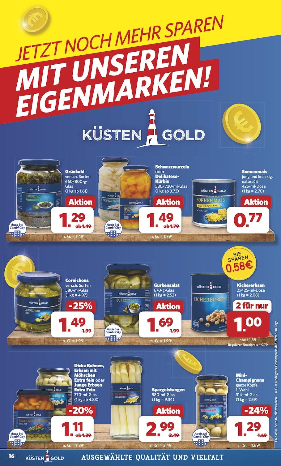 Combi Aktueller Prospekt ab Montag Seite 16