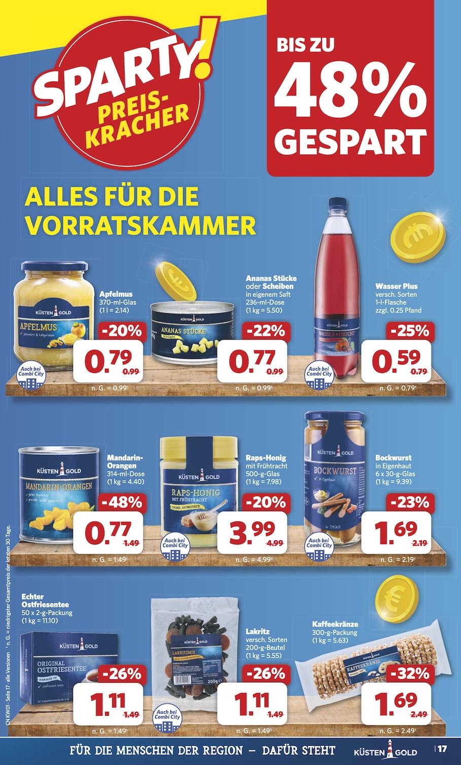 Combi Aktueller Prospekt ab Montag Seite 17