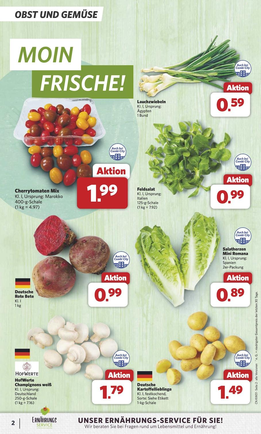 Combi Aktueller Prospekt ab Montag Seite 2
