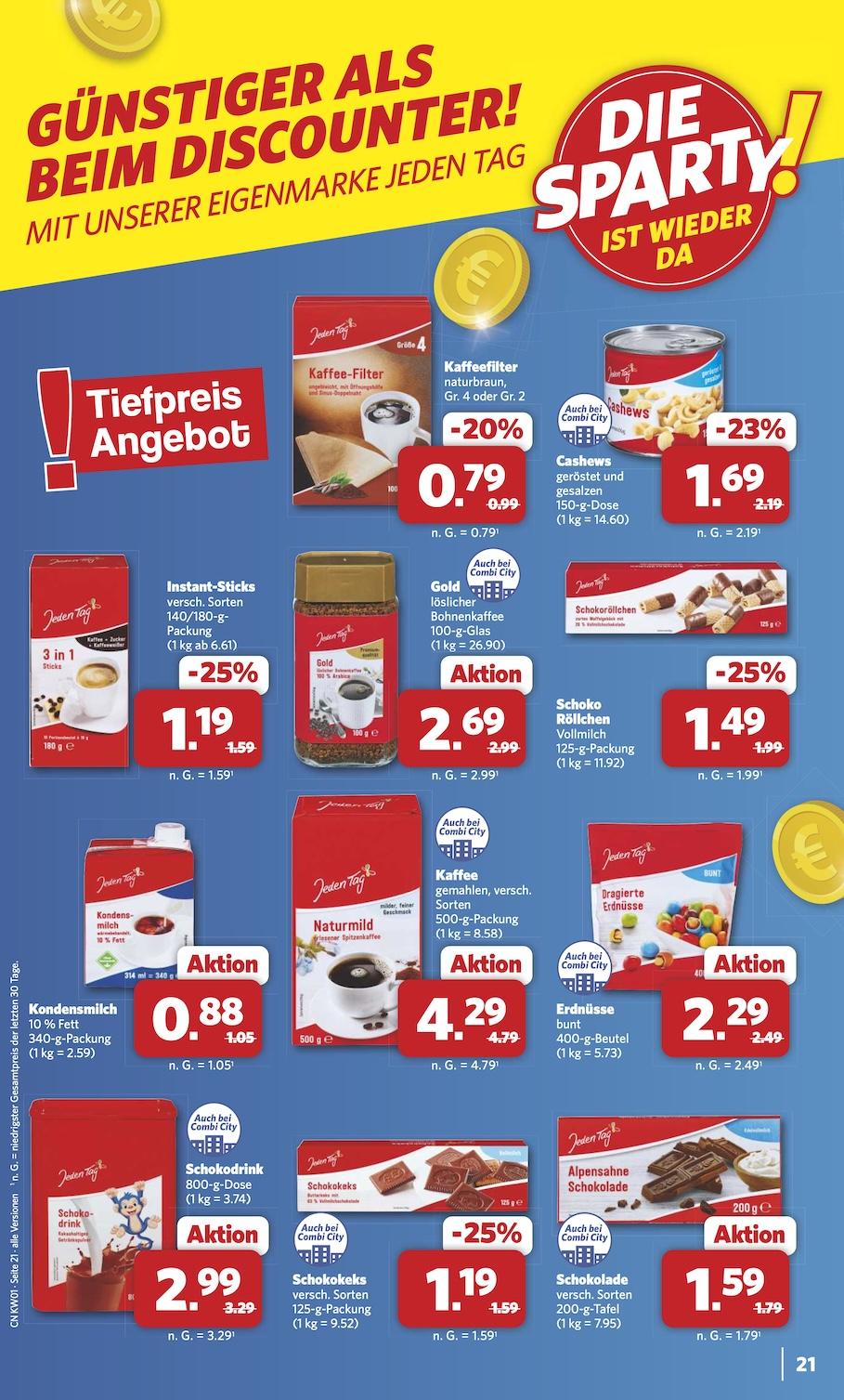 Combi Aktueller Prospekt ab Montag Seite 21
