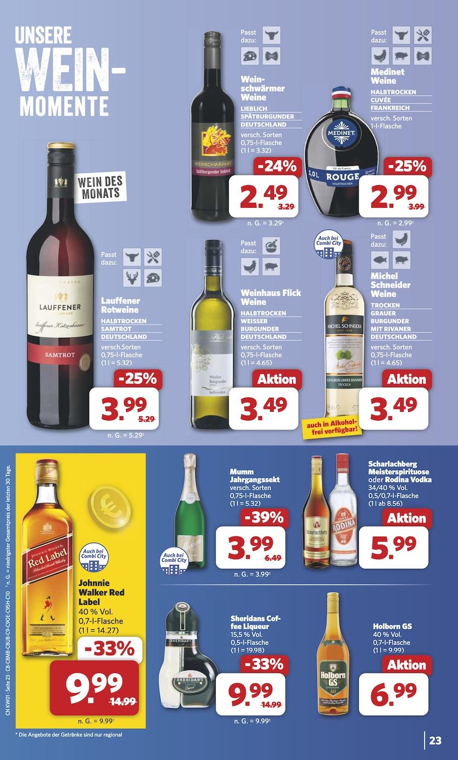 Combi Aktueller Prospekt ab Montag Seite 23