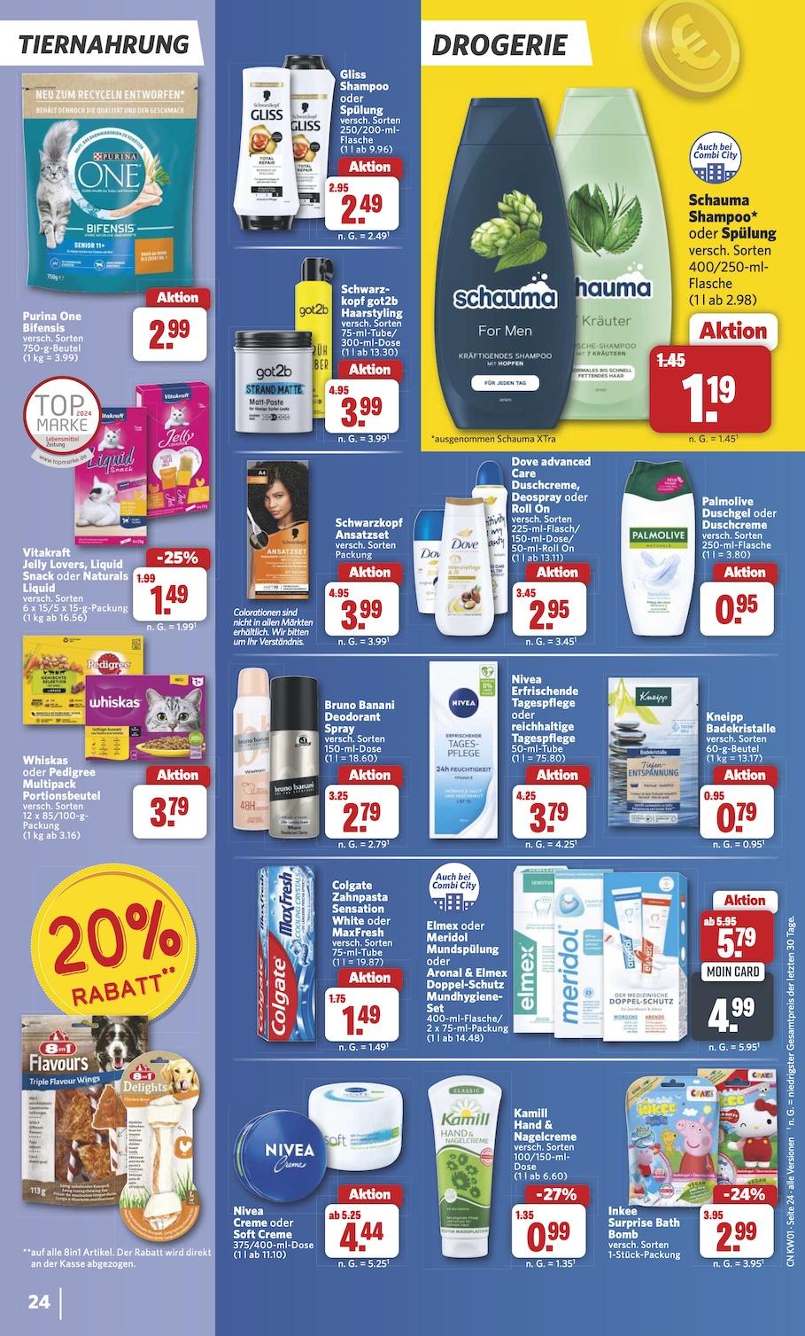 Combi Aktueller Prospekt ab Montag Seite 24