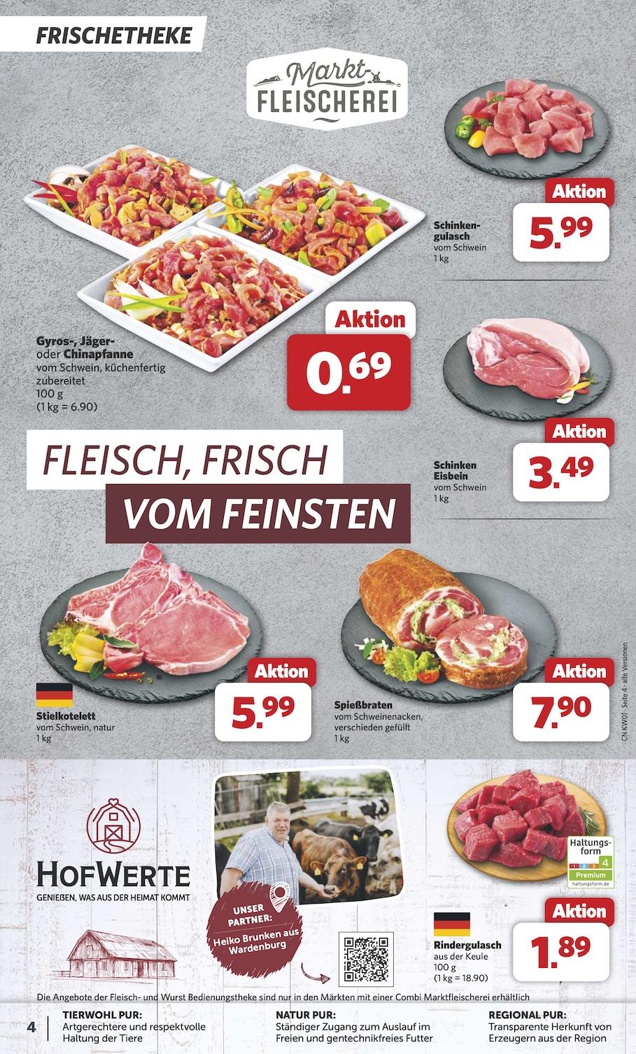Combi Aktueller Prospekt ab Montag Seite 4