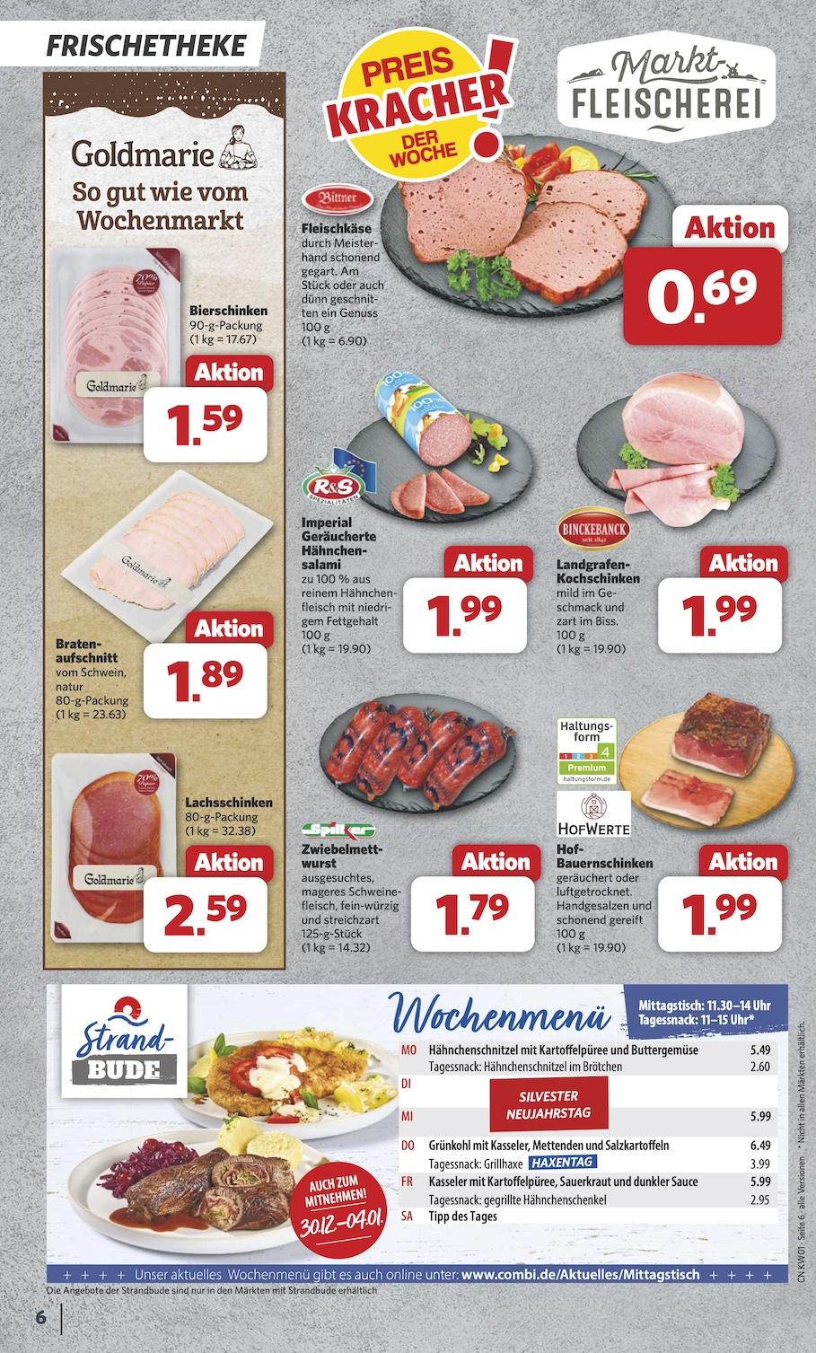 Combi Aktueller Prospekt ab Montag Seite 6