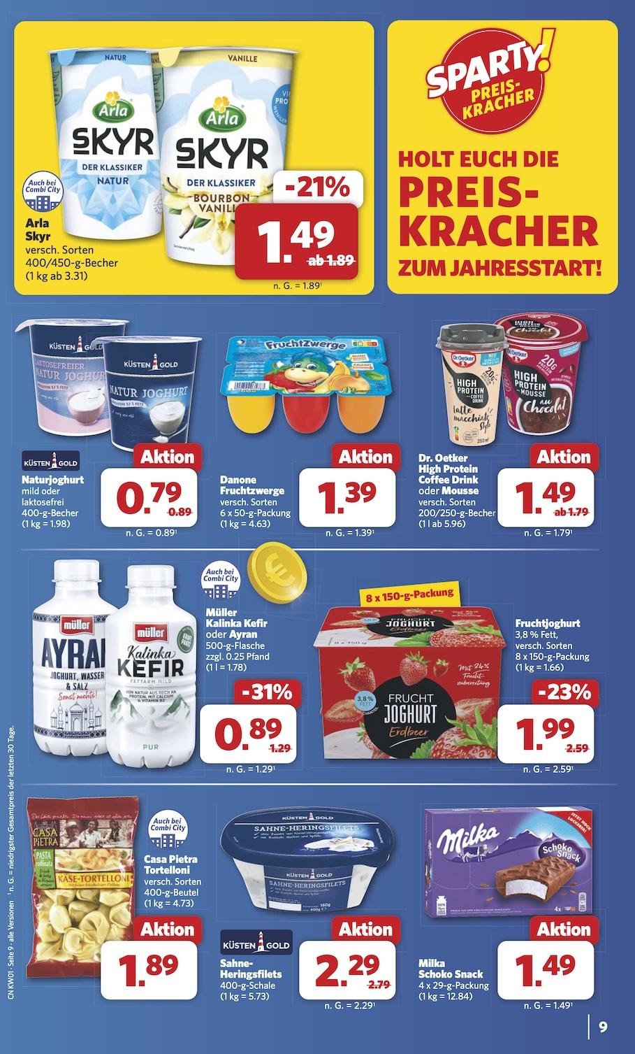 Combi Aktueller Prospekt ab Montag Seite 9