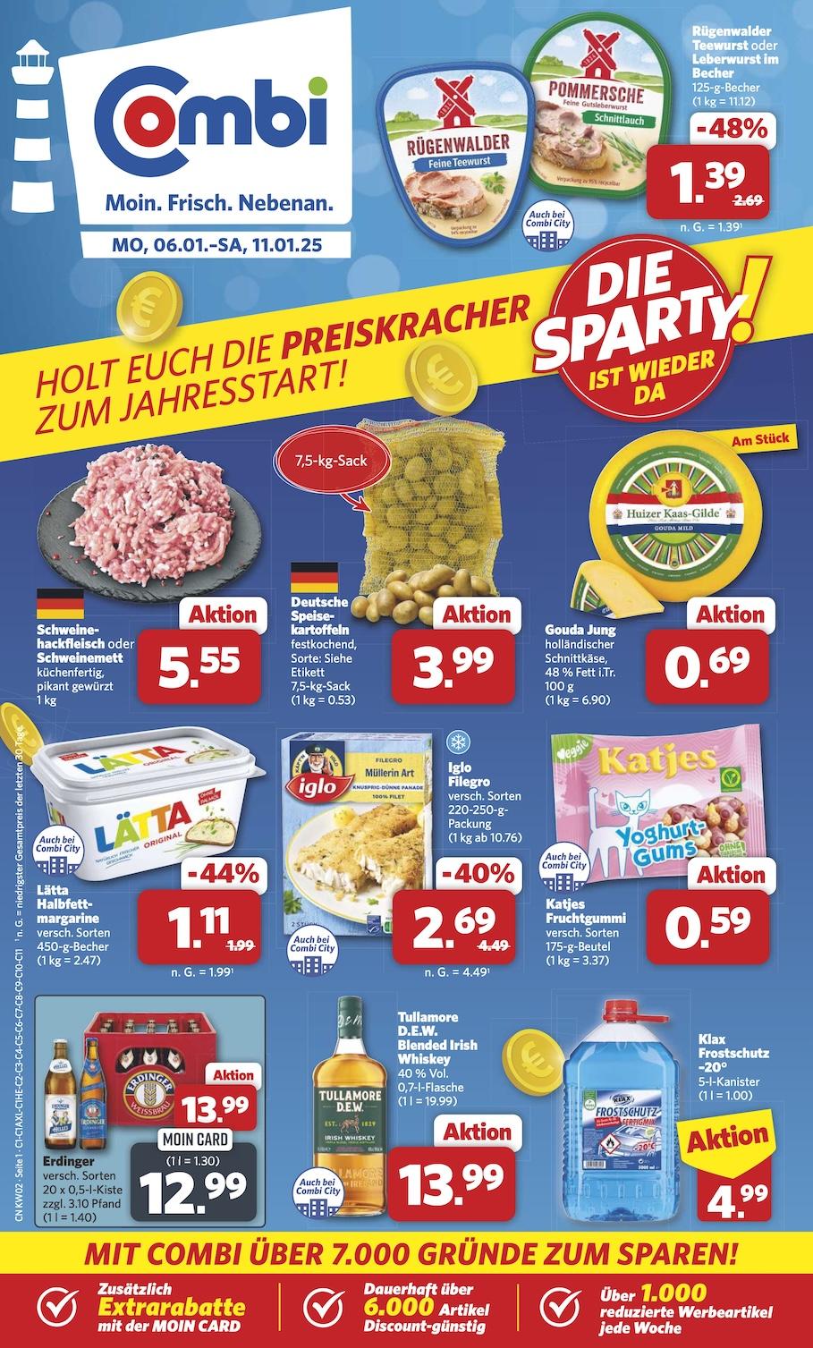 Combi Aktueller Prospekt ab Montag Seite 1