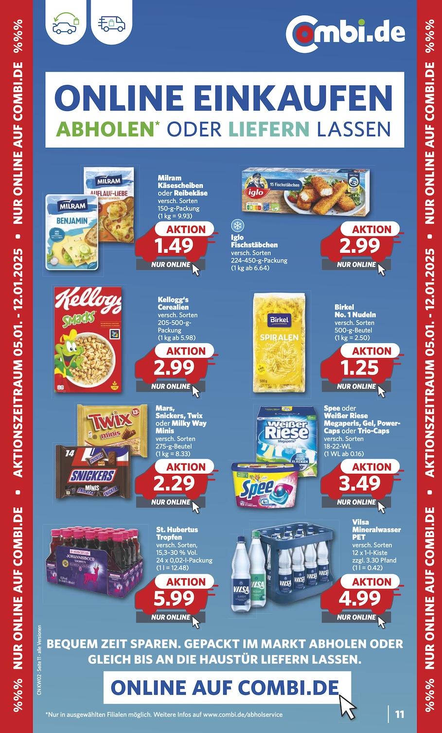 Combi Aktueller Prospekt ab Montag Seite 11