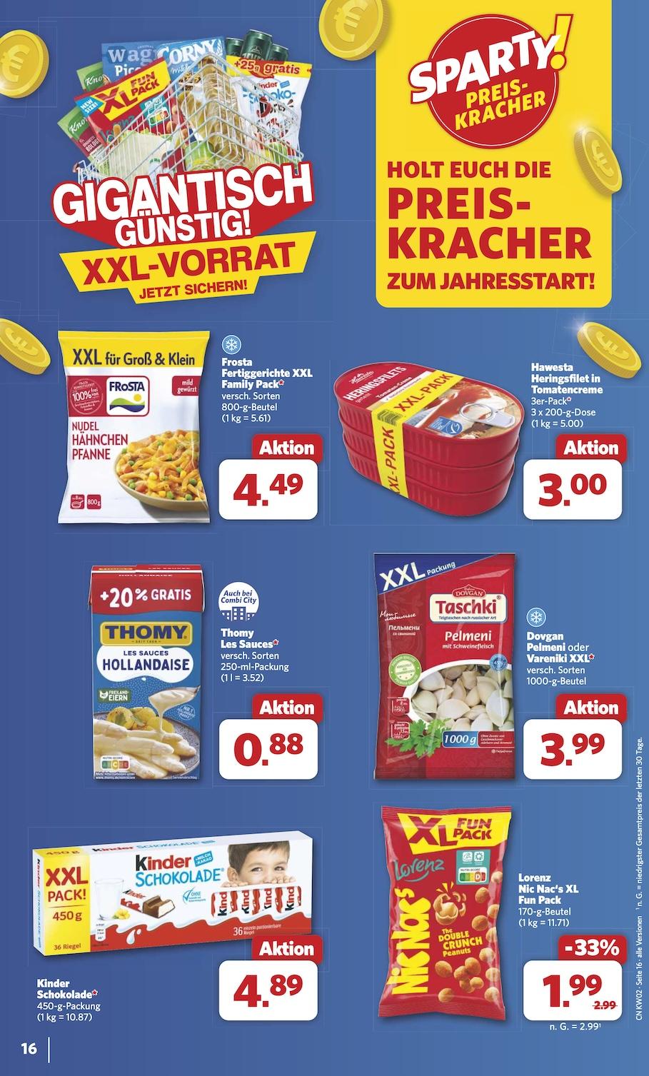 Combi Aktueller Prospekt ab Montag Seite 16