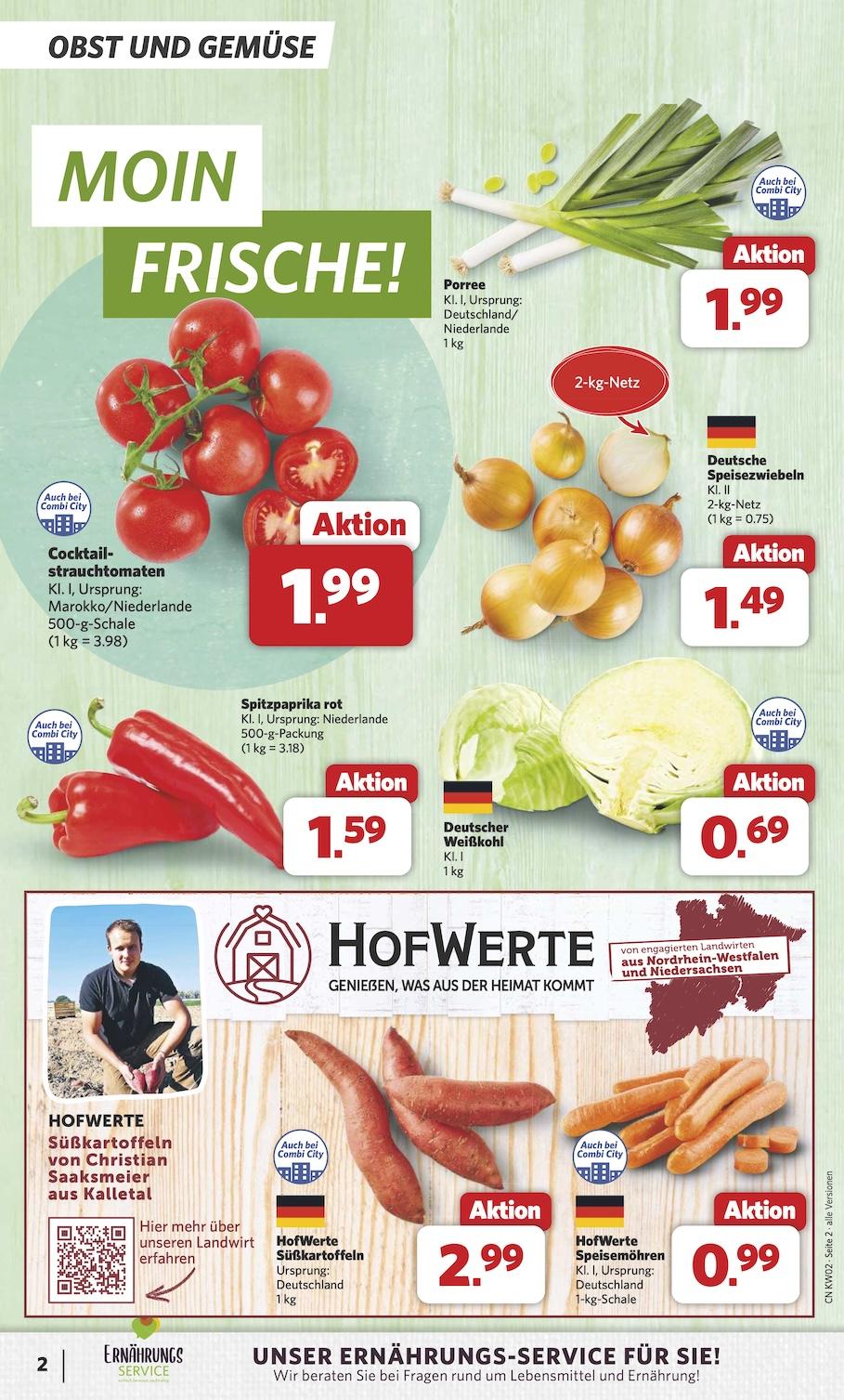 Combi Aktueller Prospekt ab Montag Seite 2