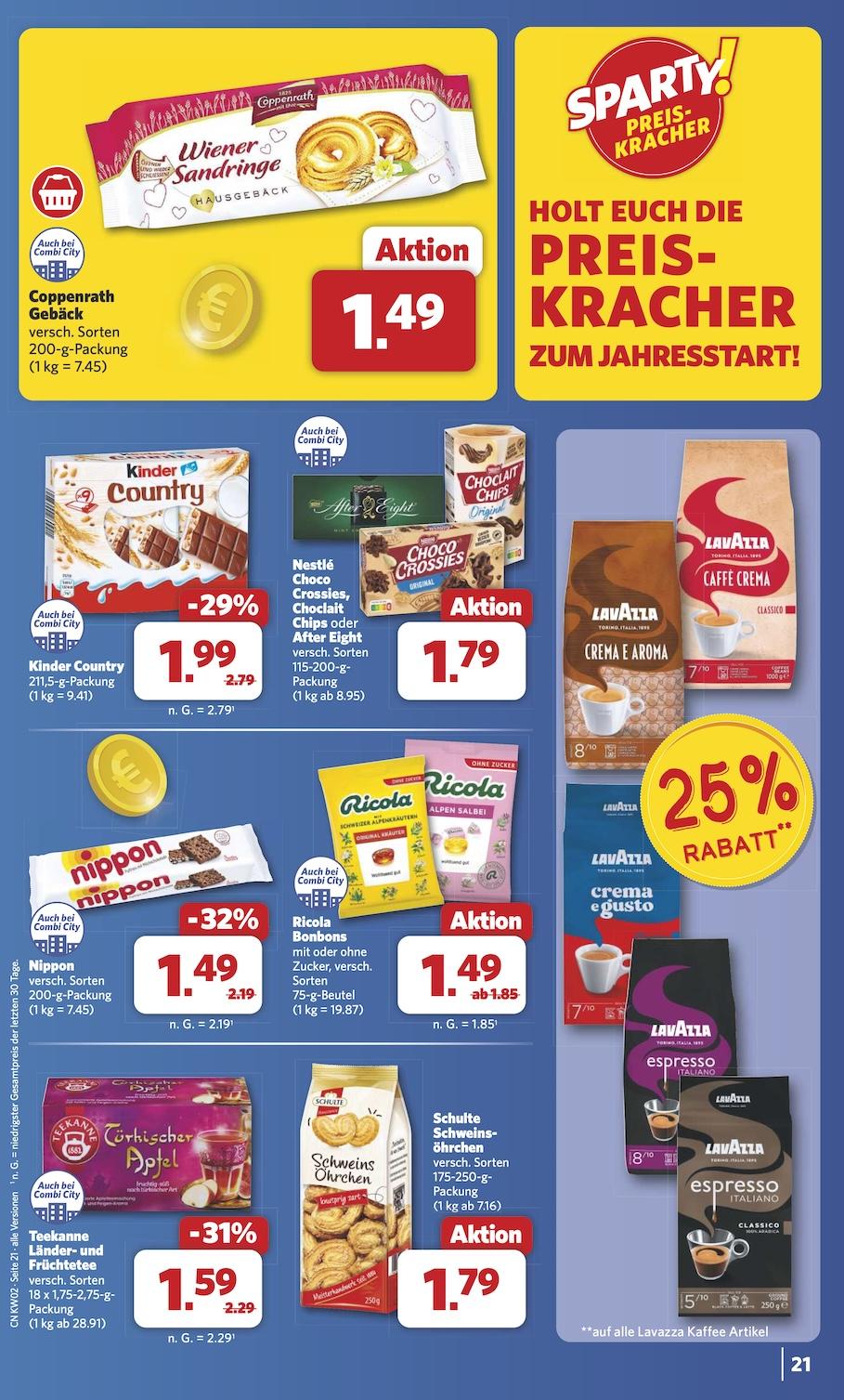 Combi Aktueller Prospekt ab Montag Seite 21