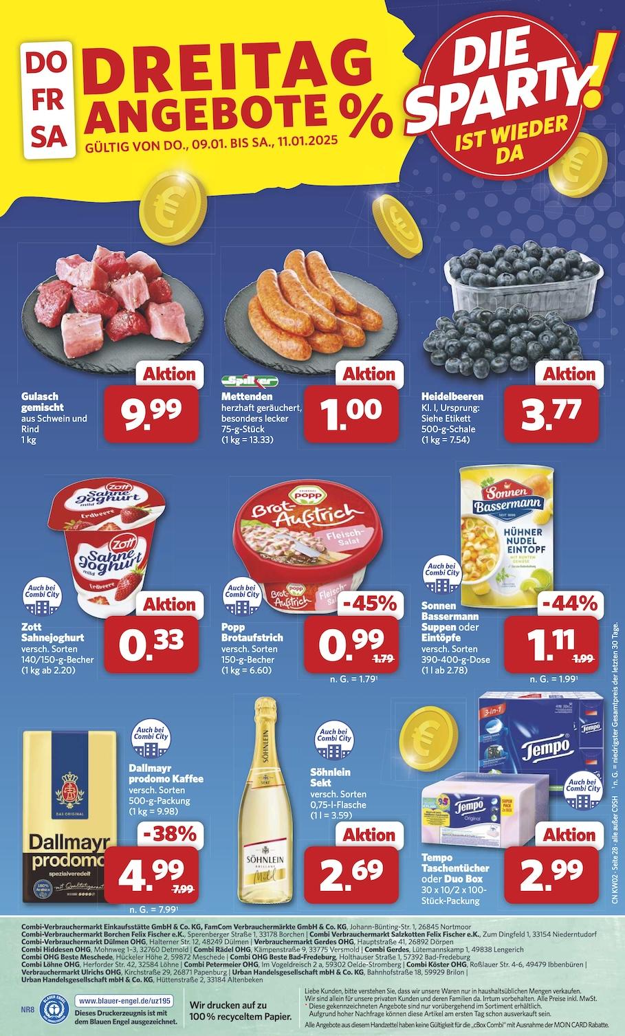 Combi Aktueller Prospekt ab Montag Seite 28
