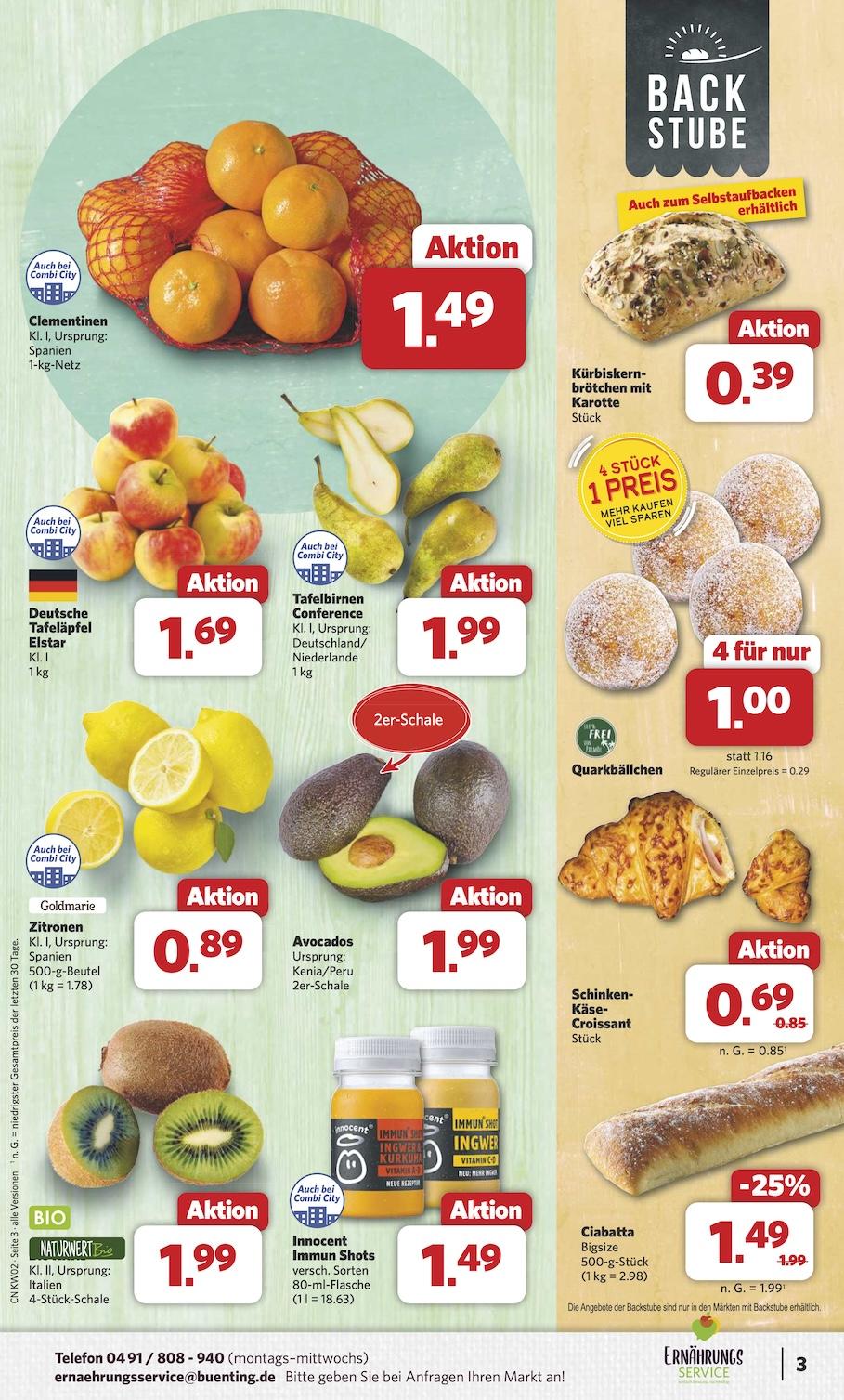 Combi Aktueller Prospekt ab Montag Seite 3