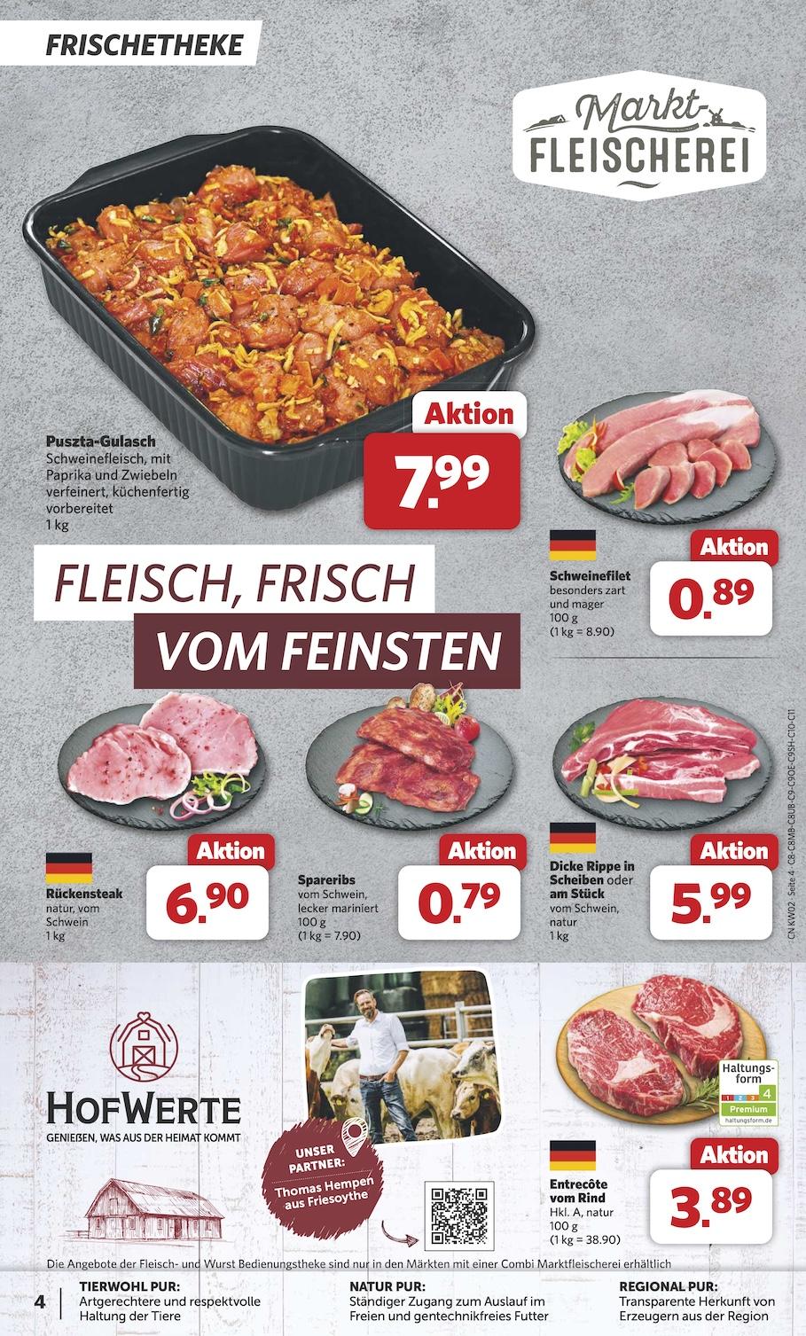 Combi Aktueller Prospekt ab Montag Seite 4