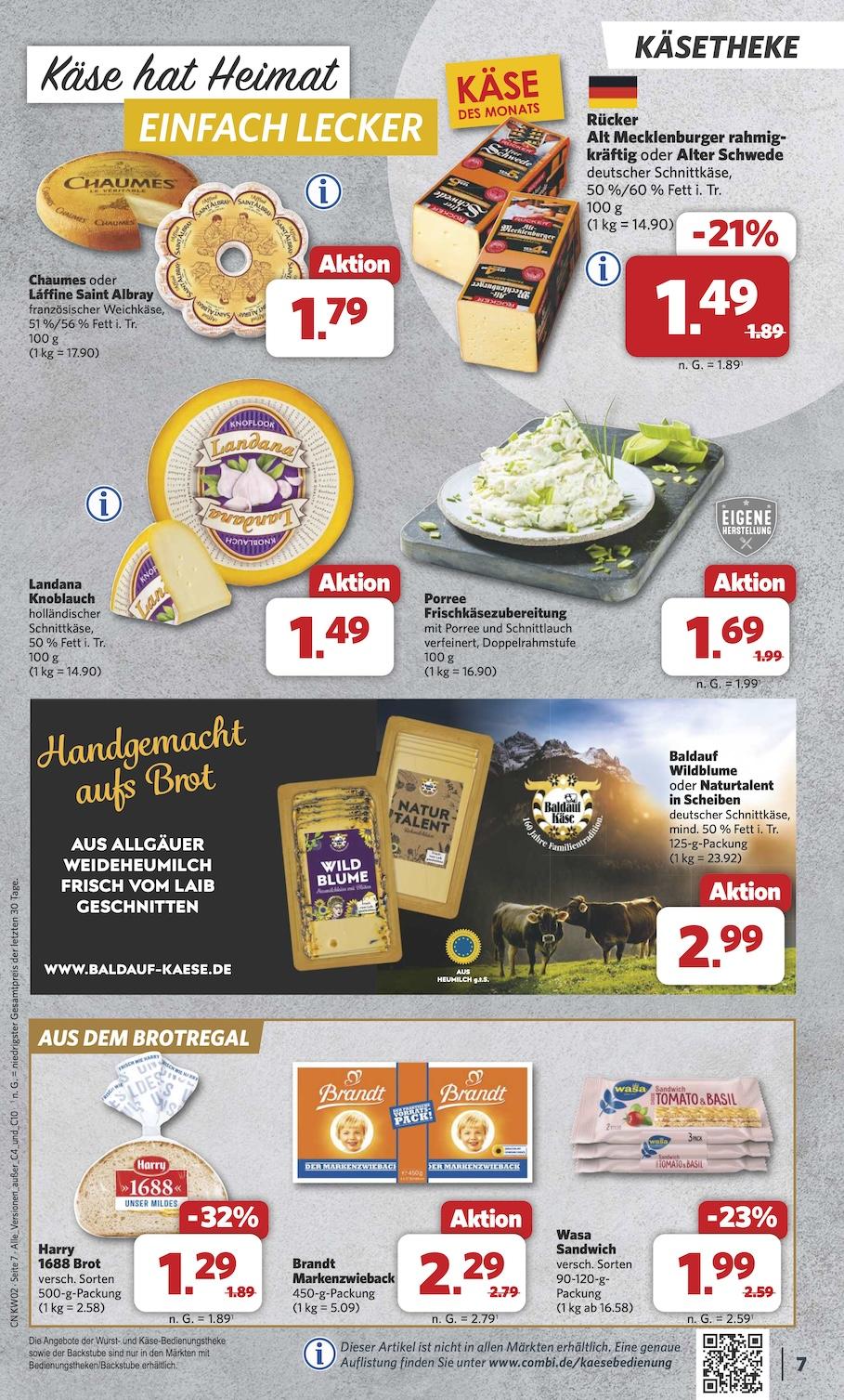 Combi Aktueller Prospekt ab Montag Seite 7