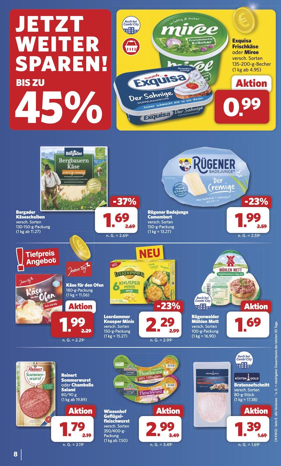 Combi Aktueller Prospekt ab Montag Seite 8