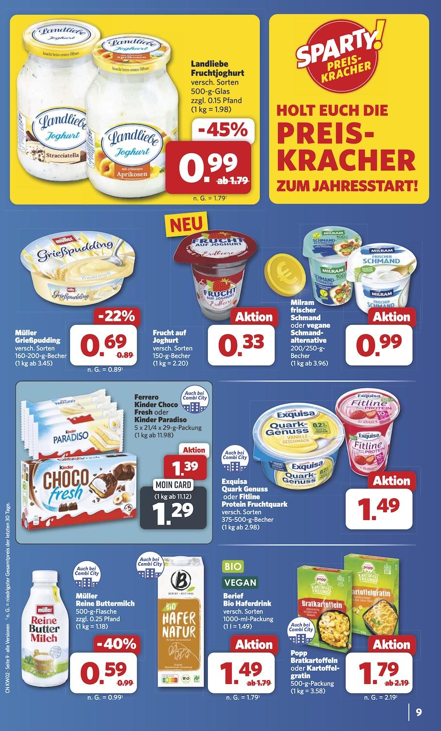Combi Aktueller Prospekt ab Montag Seite 9