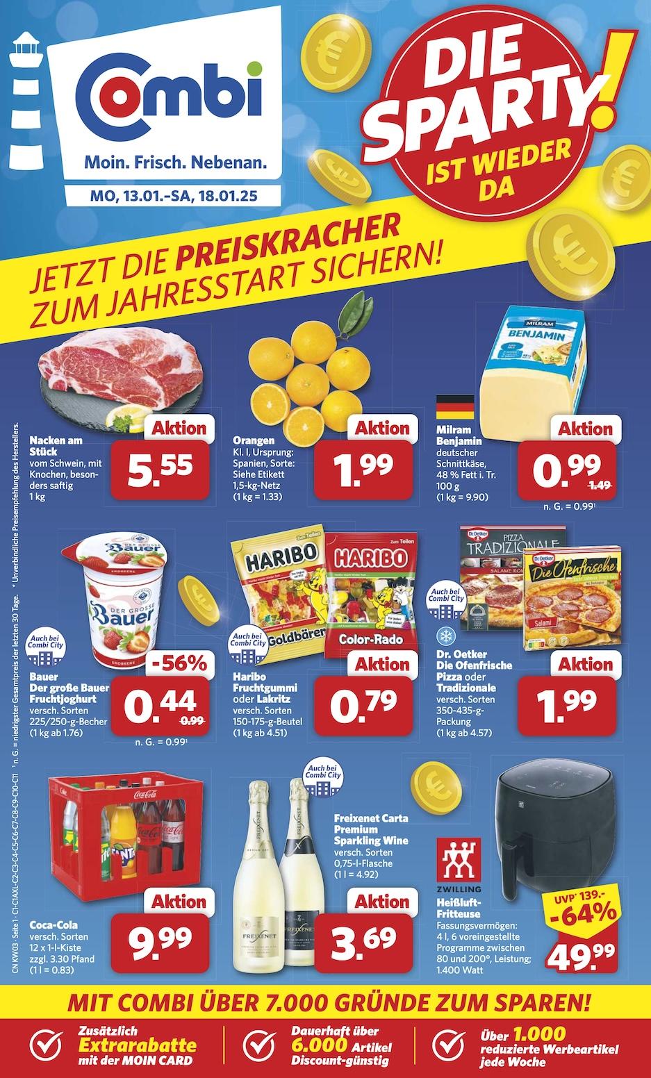 Combi Aktueller Prospekt ab Montag Seite 1