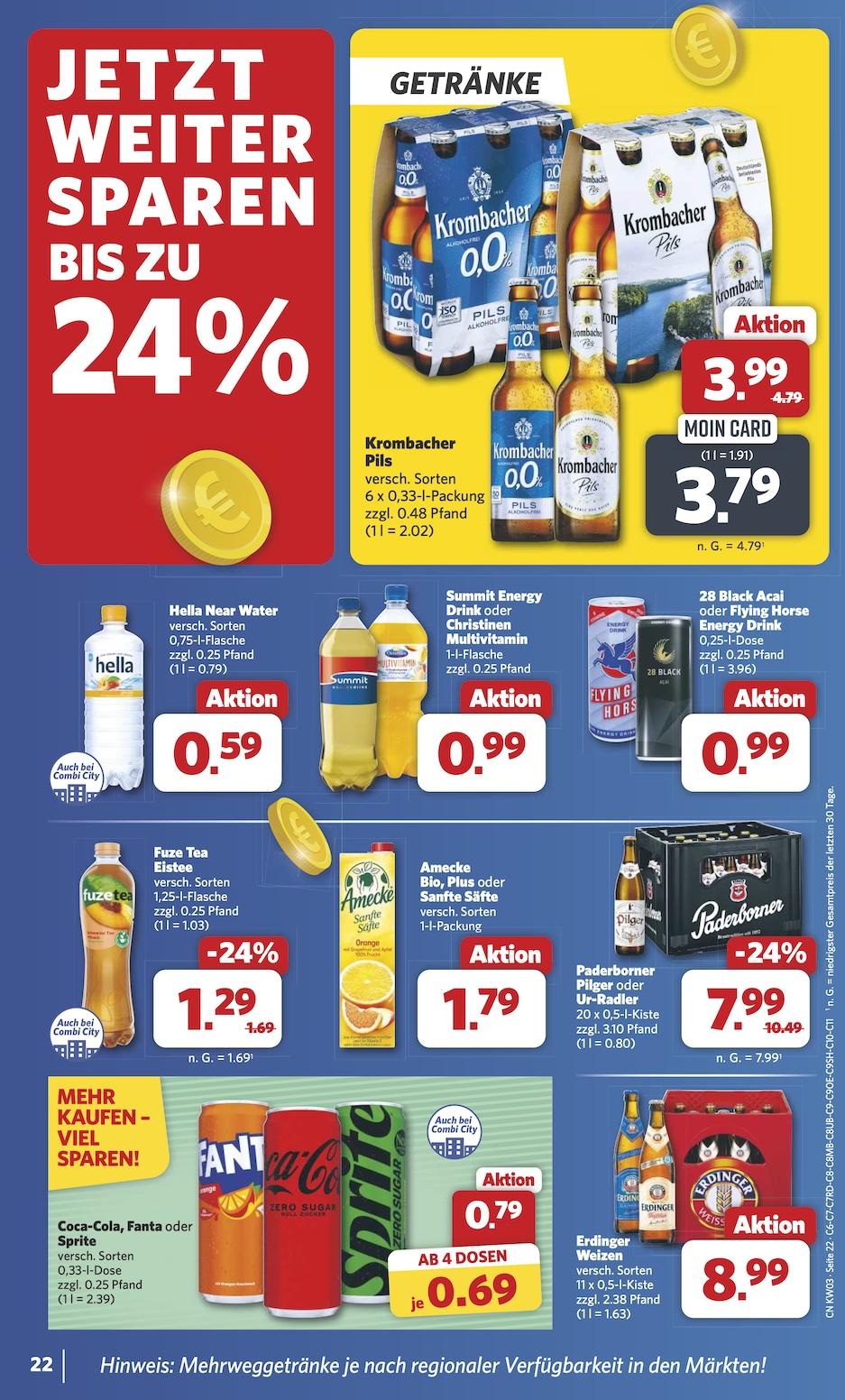 Combi Aktueller Prospekt ab Montag Seite 23