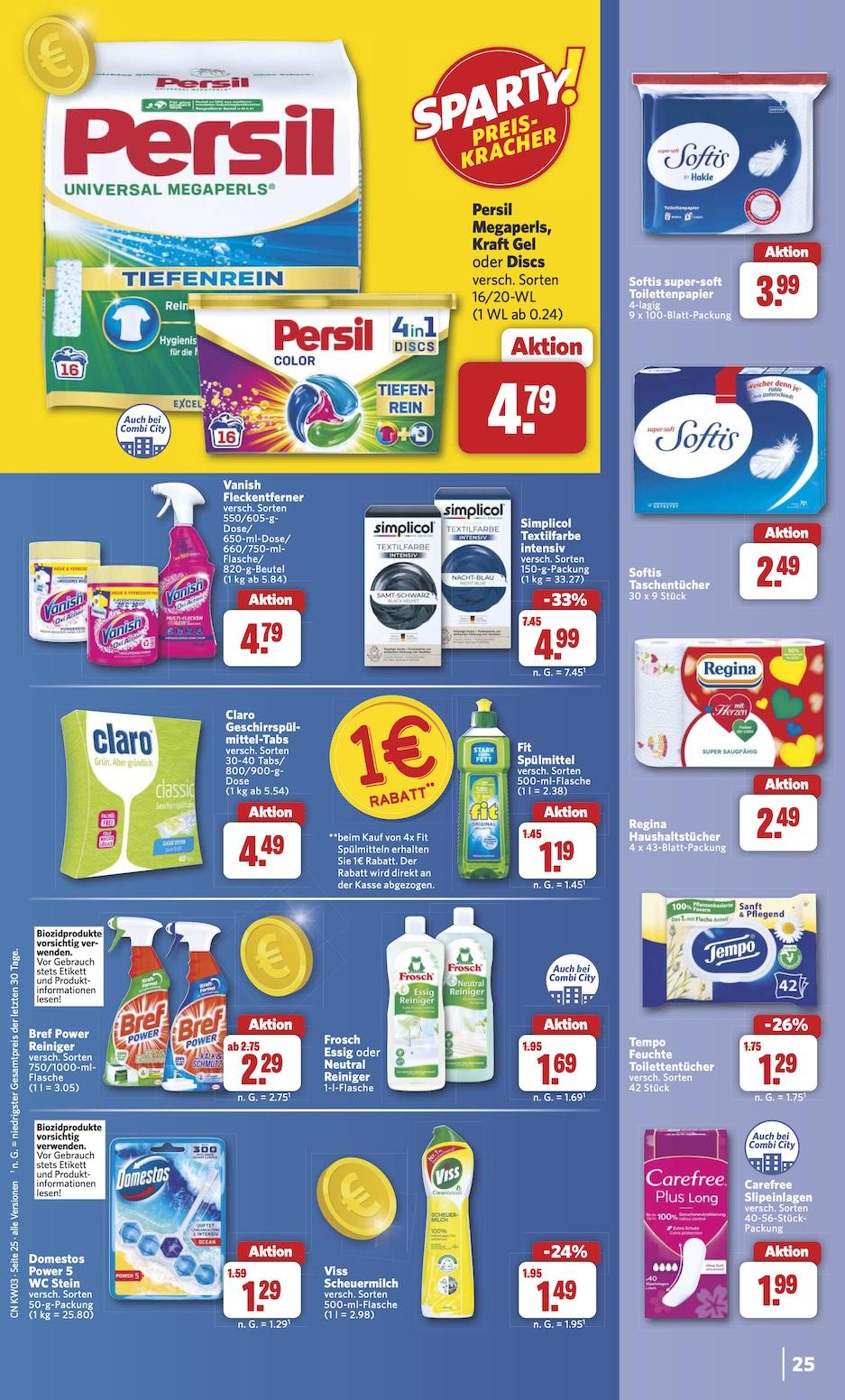 Combi Aktueller Prospekt ab Montag Seite 26