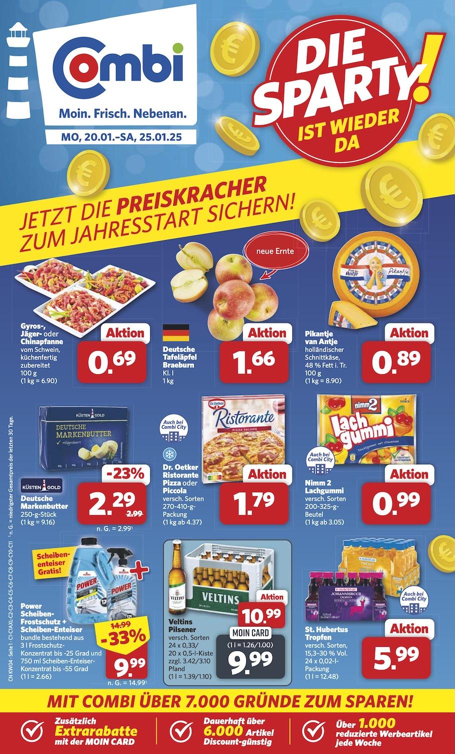 Combi Aktueller Prospekt ab Montag Seite 1