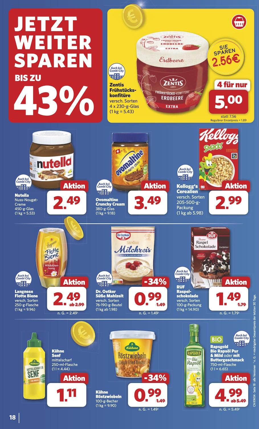 Combi Aktueller Prospekt ab Montag Seite 19