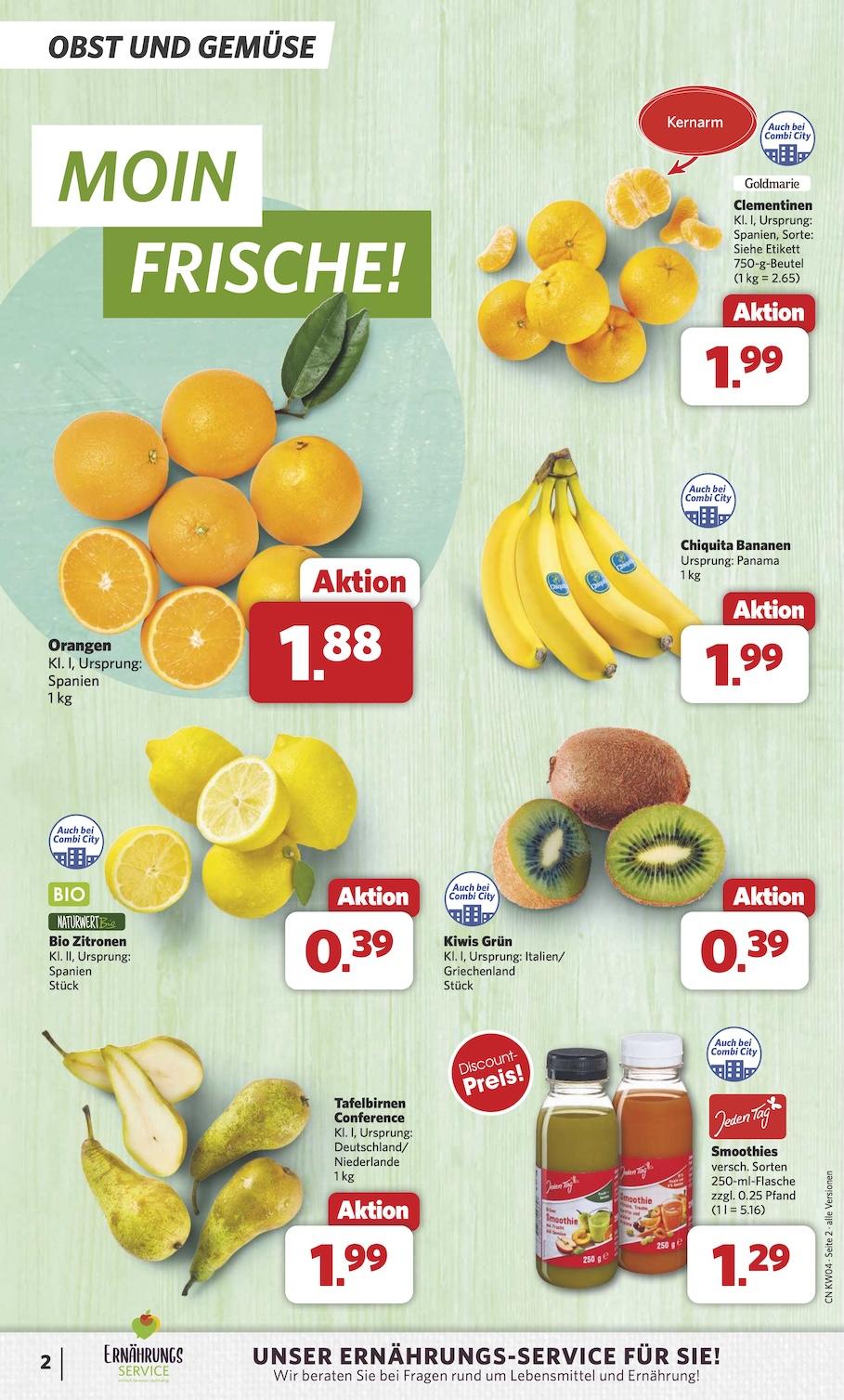 Combi Aktueller Prospekt ab Montag Seite 2