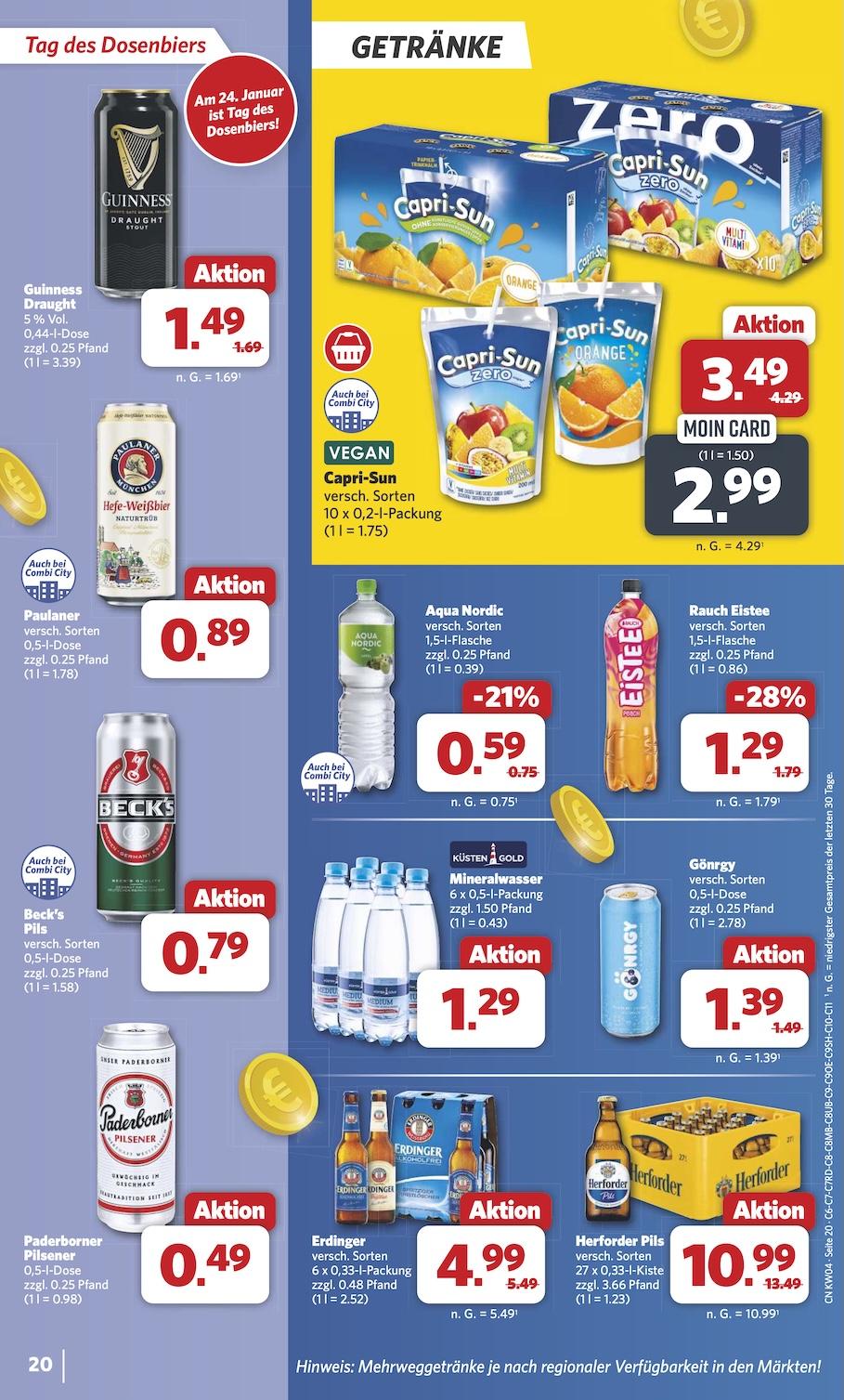 Combi Aktueller Prospekt ab Montag Seite 21