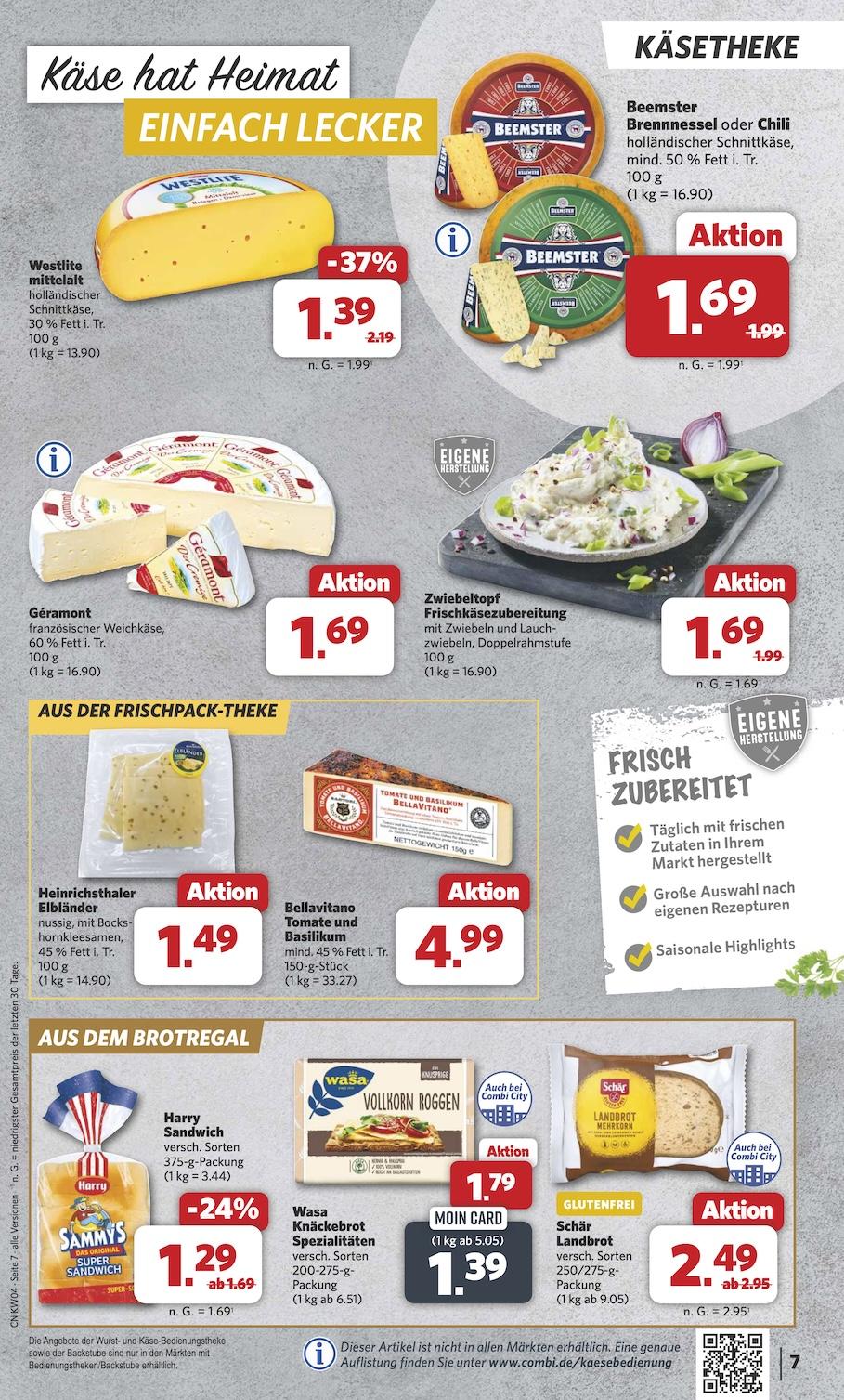 Combi Aktueller Prospekt ab Montag Seite 7