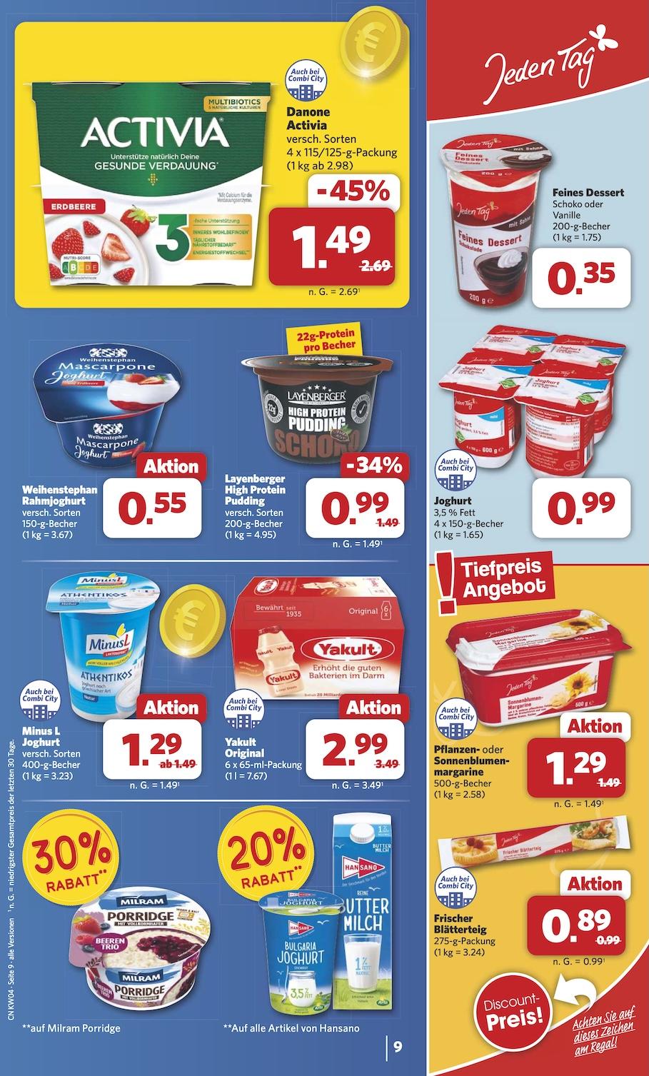 Combi Aktueller Prospekt ab Montag Seite 9