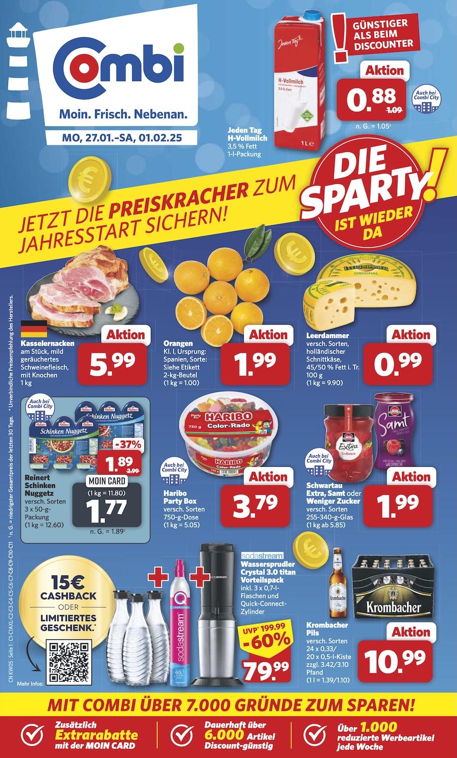 Combi Aktueller Prospekt ab Montag Seite 1
