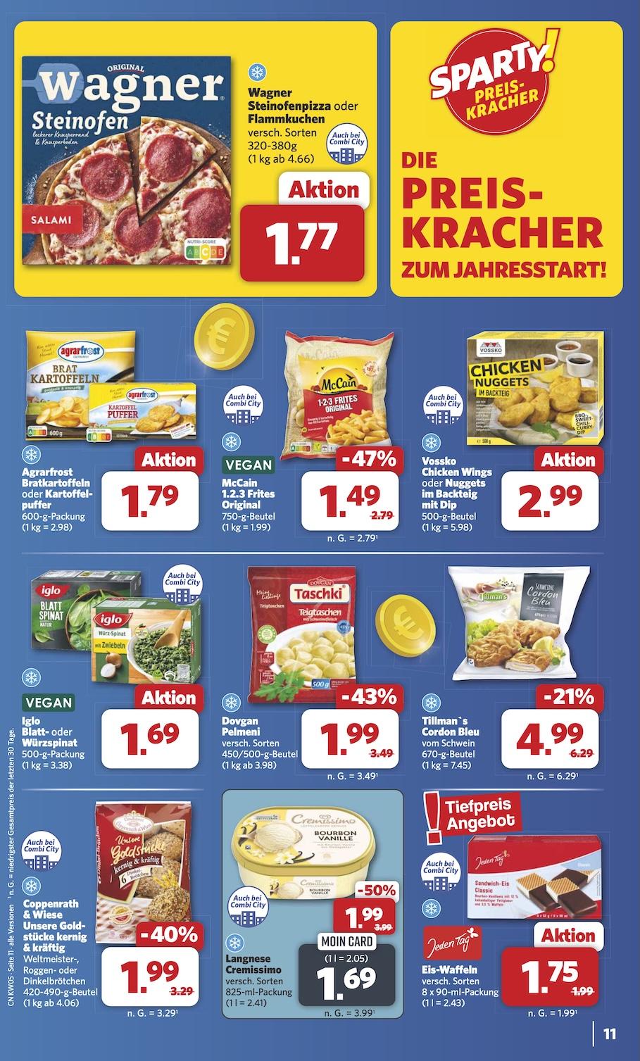 Combi Aktueller Prospekt ab Montag Seite 11