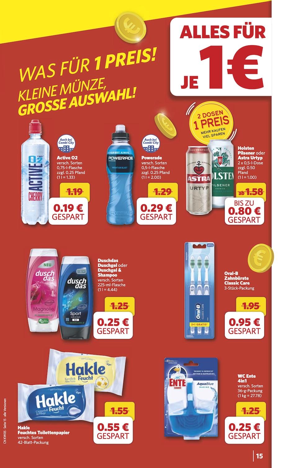 Combi Aktueller Prospekt ab Montag Seite 15