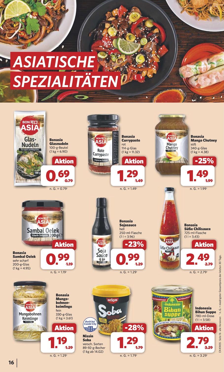 Combi Aktueller Prospekt ab Montag Seite 16