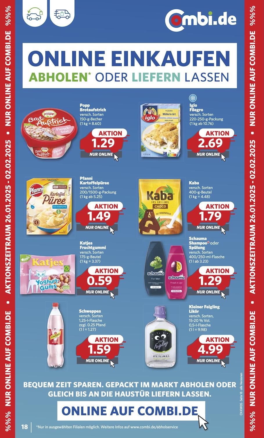 Combi Aktueller Prospekt ab Montag Seite 18