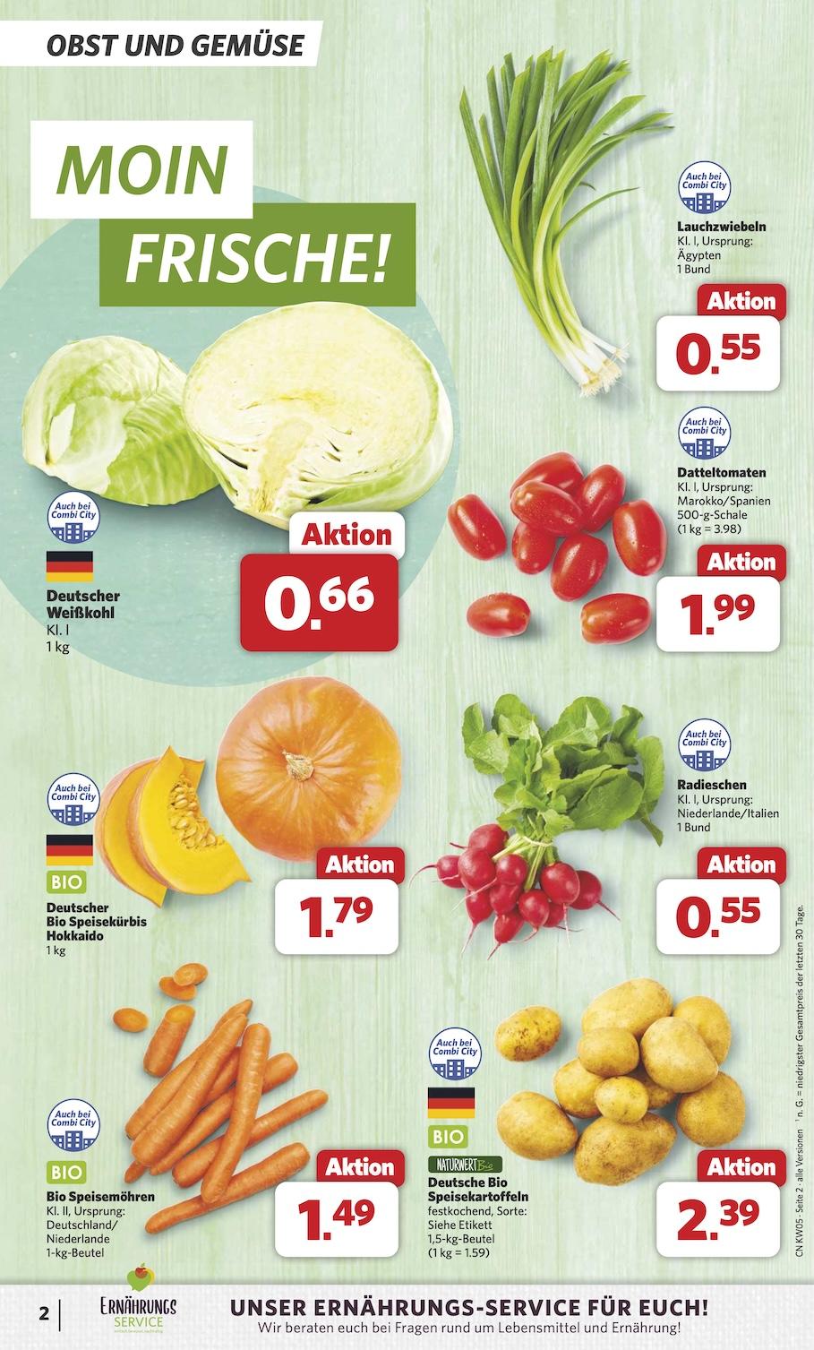 Combi Aktueller Prospekt ab Montag Seite 2