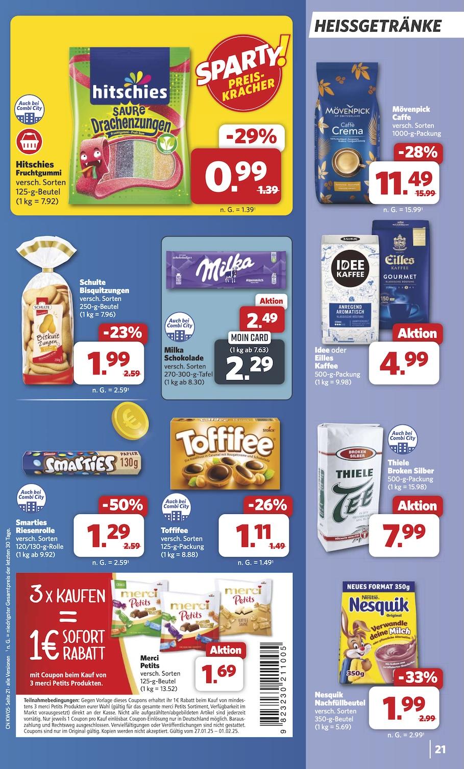 Combi Aktueller Prospekt ab Montag Seite 21