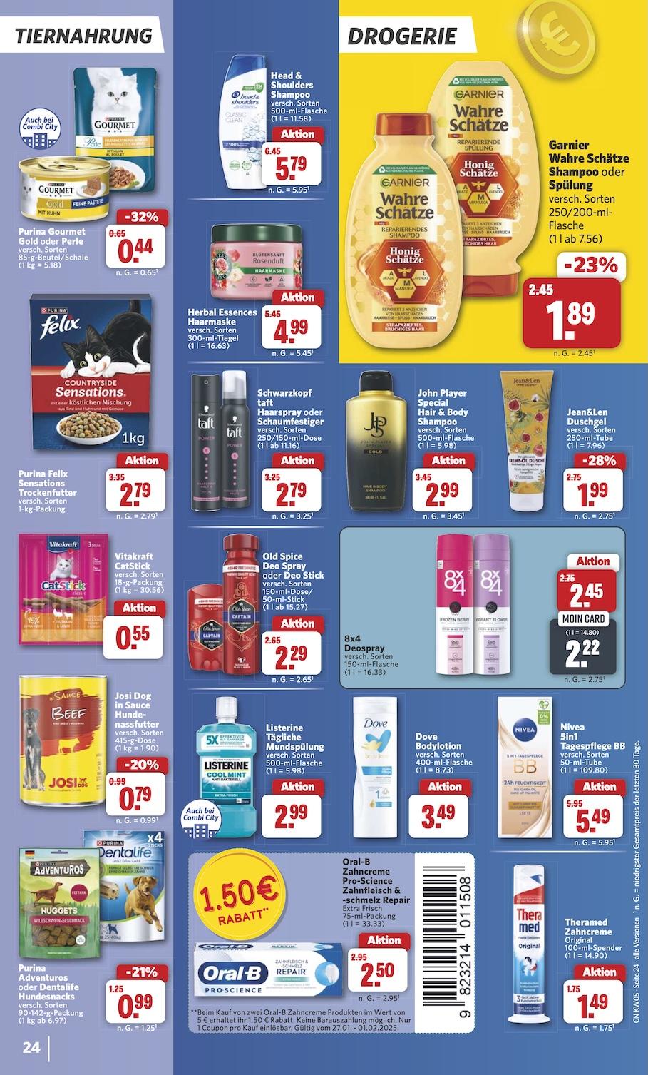 Combi Aktueller Prospekt ab Montag Seite 24