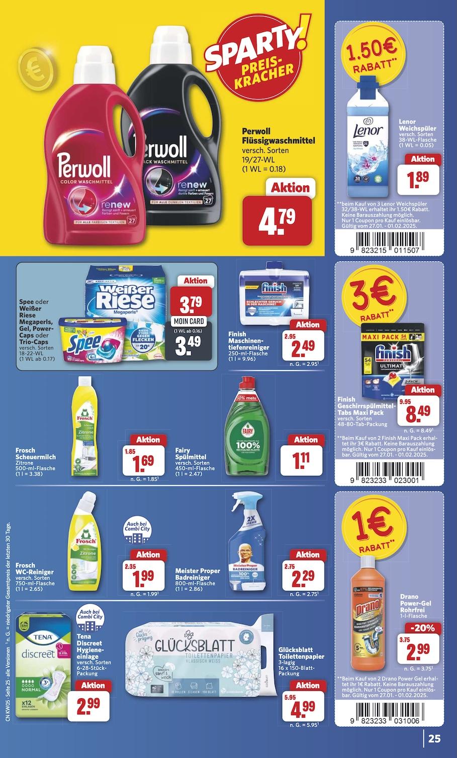 Combi Aktueller Prospekt ab Montag Seite 25