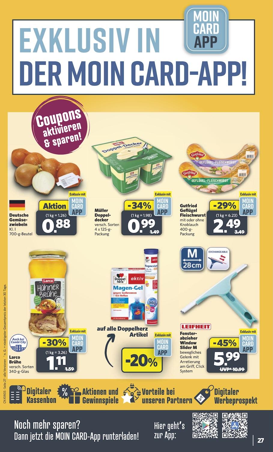 Combi Aktueller Prospekt ab Montag Seite 27