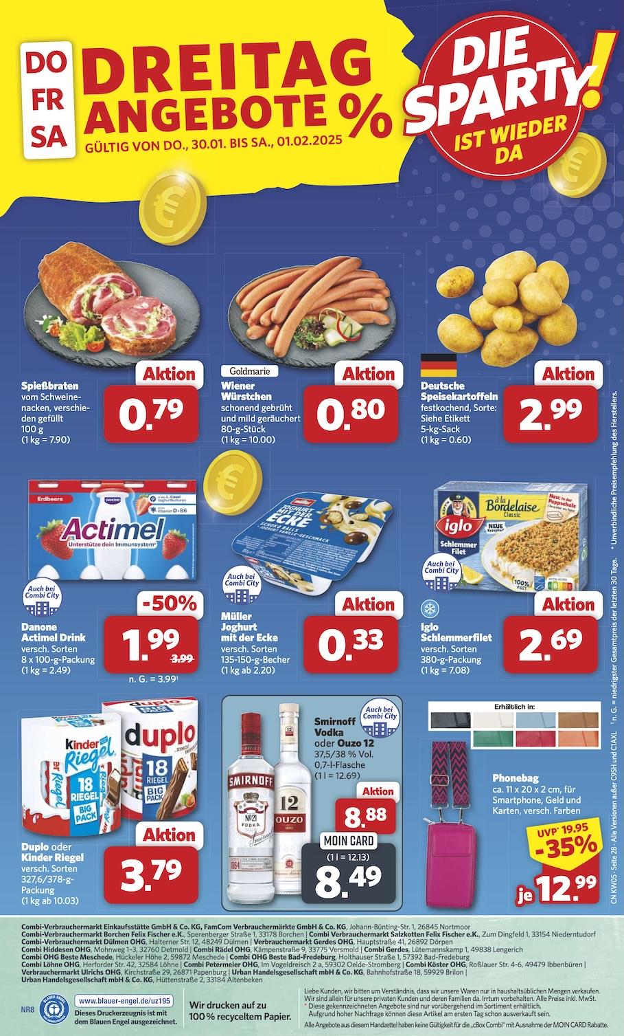 Combi Aktueller Prospekt ab Montag Seite 28
