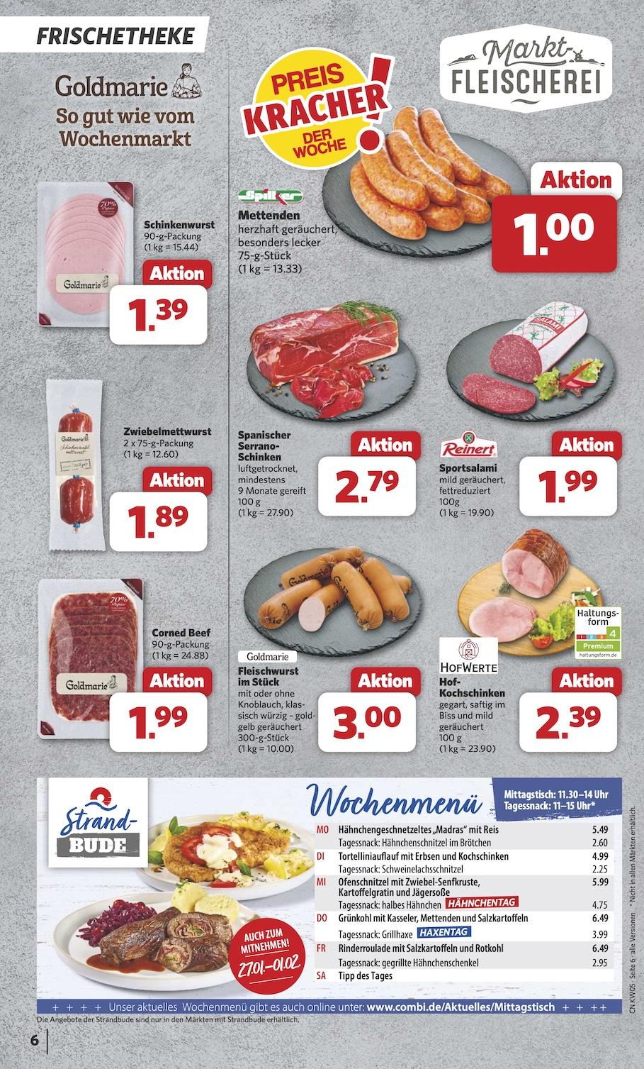 Combi Aktueller Prospekt ab Montag Seite 6