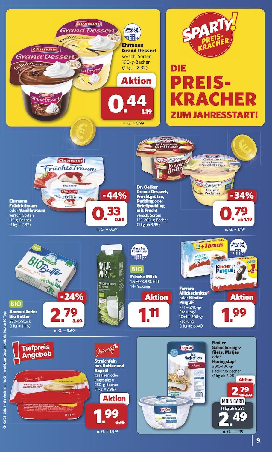 Combi Aktueller Prospekt ab Montag Seite 9